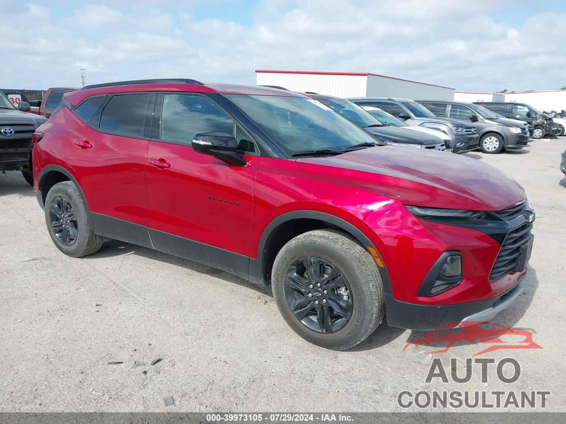 CHEVROLET BLAZER 2022 - 3GNKBCR43NS137726