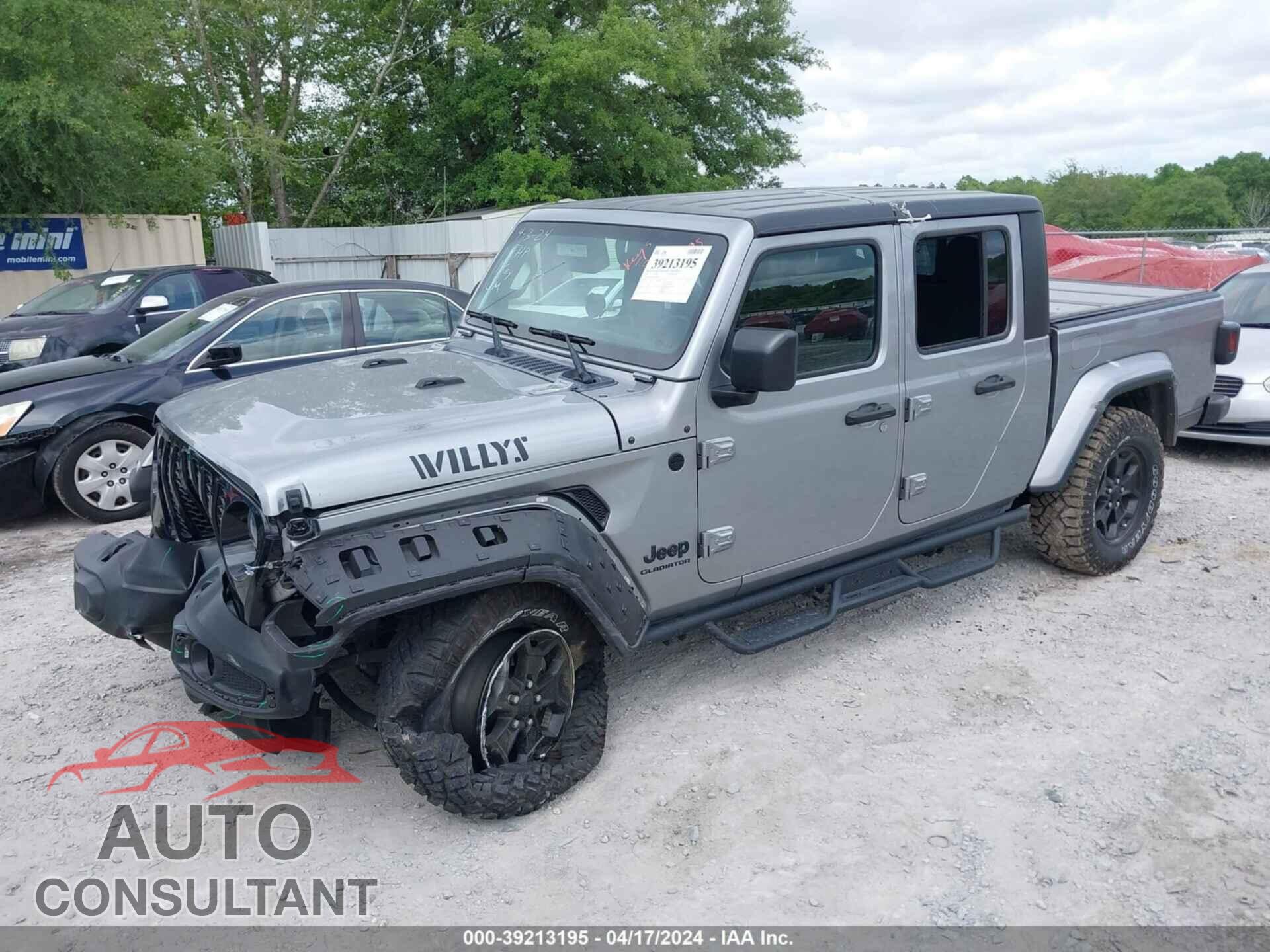 JEEP GLADIATOR 2021 - 1C6HJTAGXML579149