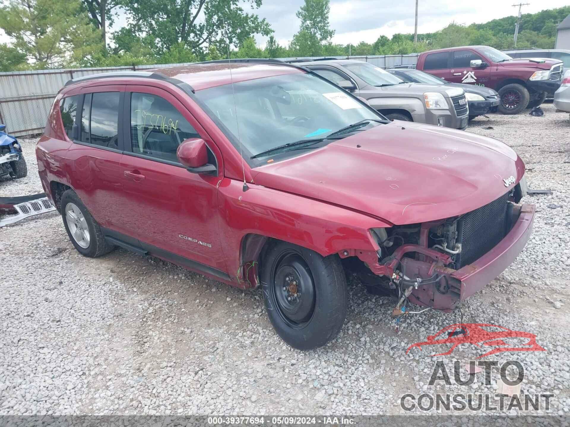 JEEP COMPASS 2017 - 1C4NJCEAXHD206811