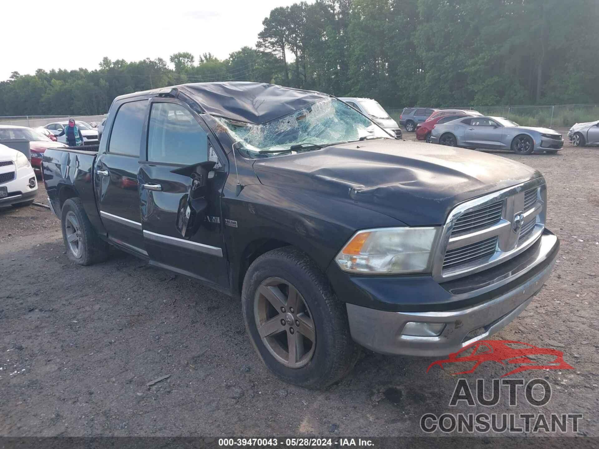 DODGE RAM 1500 2009 - 1D3HB13T19S741145