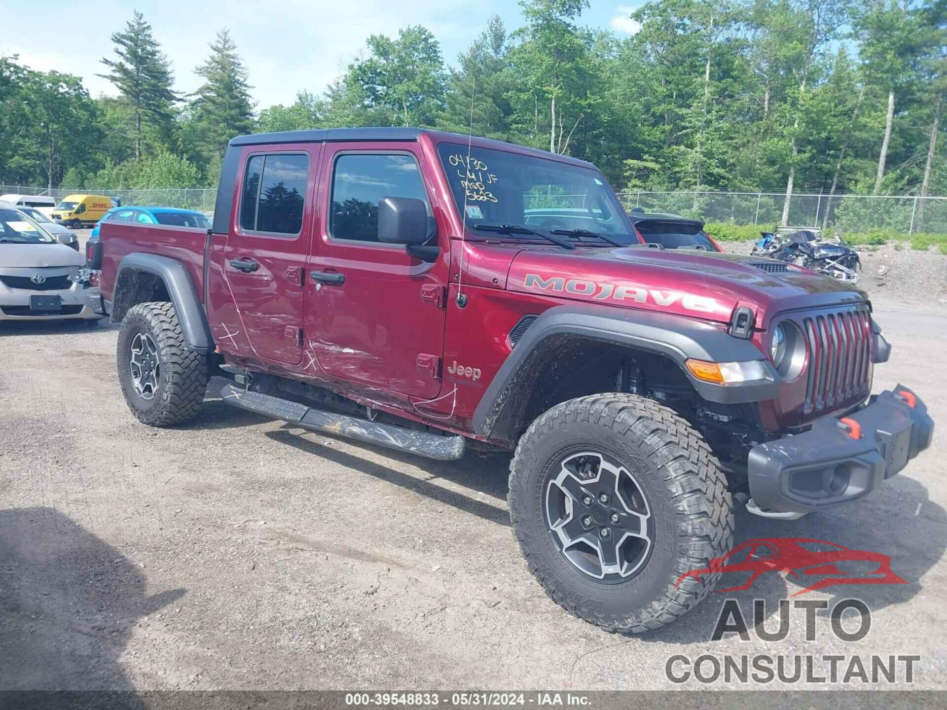 JEEP GLADIATOR 2022 - 1C6JJTEG3NL105623