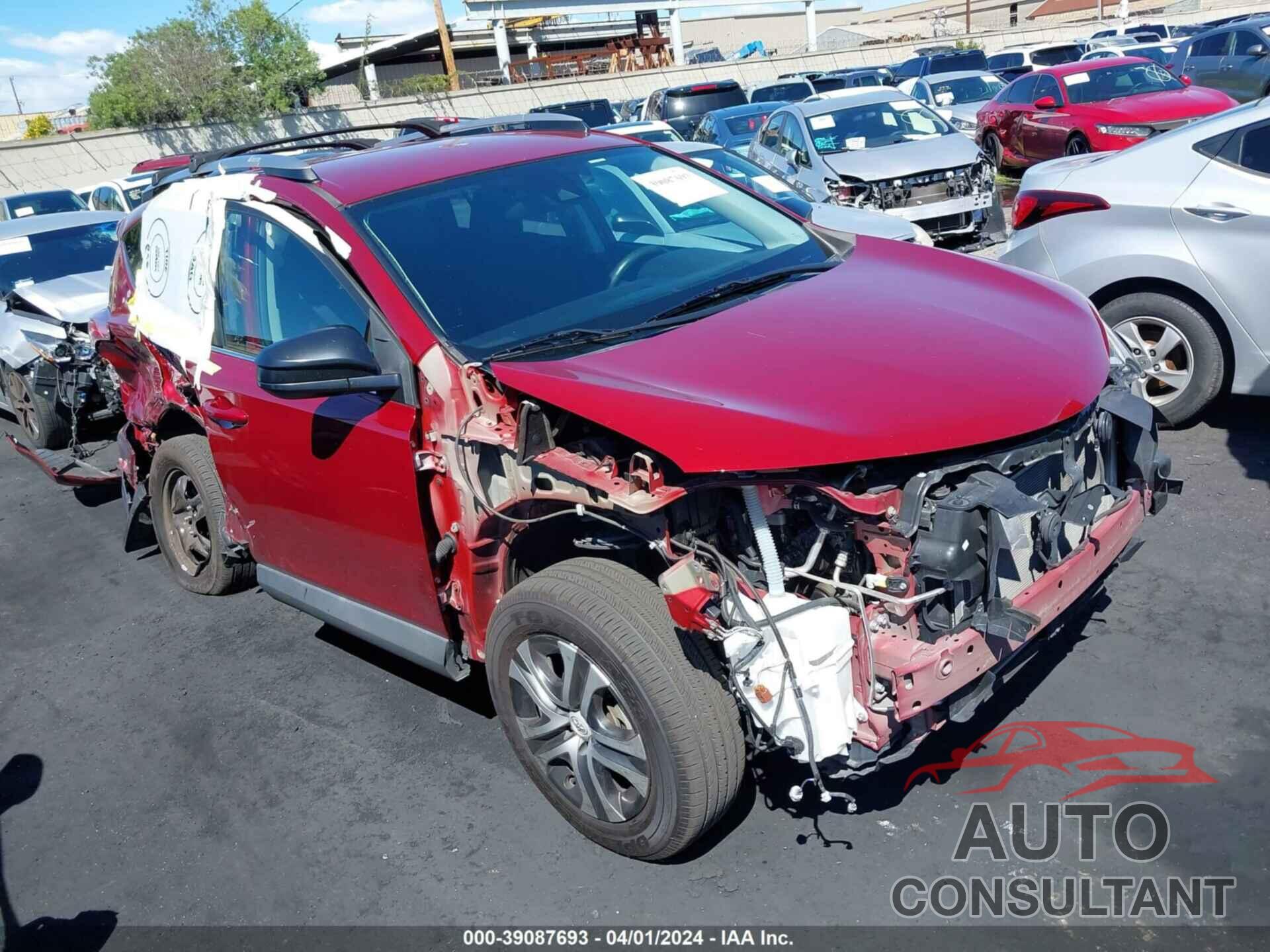 TOYOTA RAV4 2018 - 2T3ZFREV8JW460311