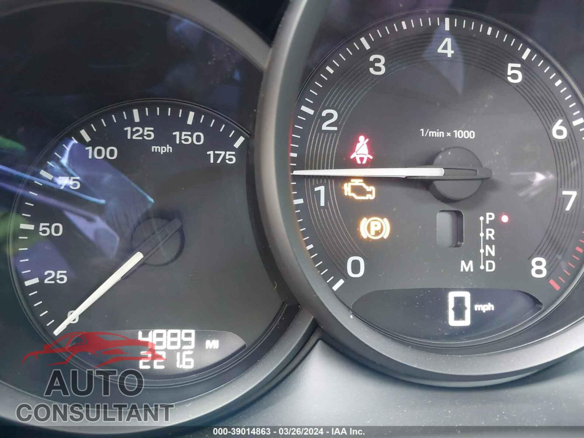 PORSCHE MACAN 2023 - WP1AA2A50PLB20573