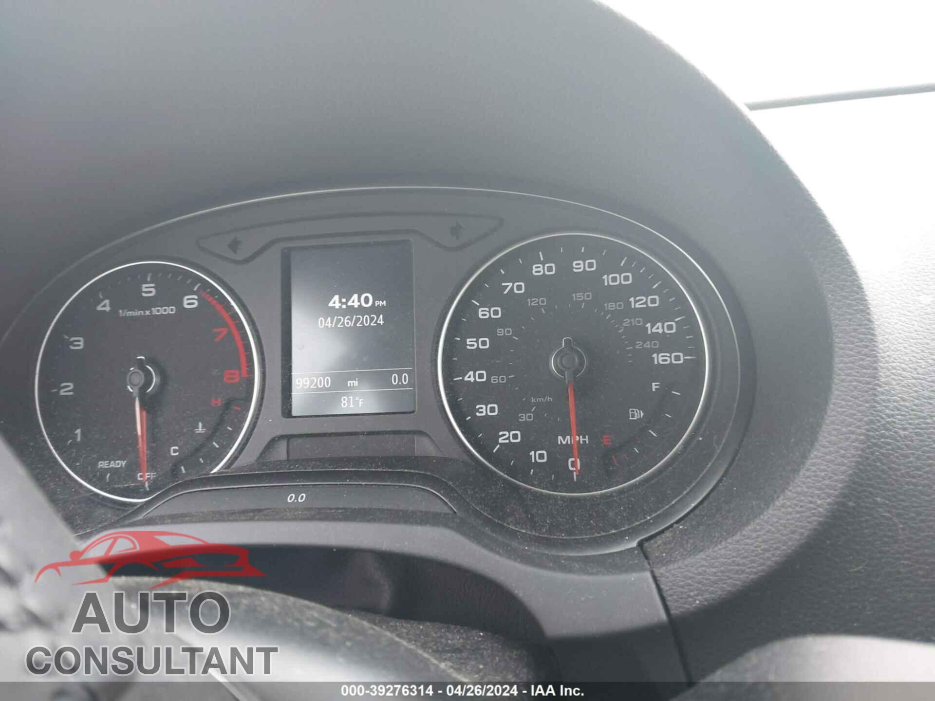 AUDI A3 2017 - WAUB8GFF7H1051925