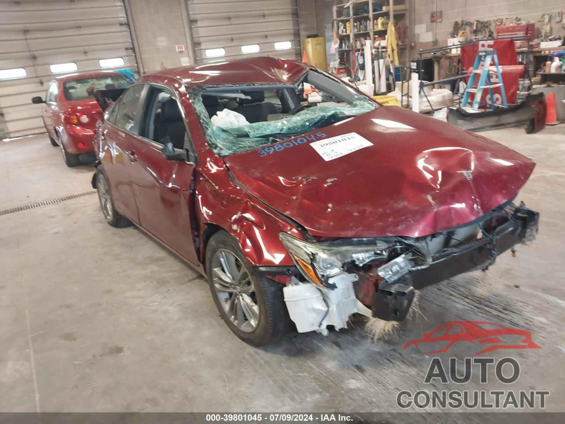 TOYOTA CAMRY 2016 - 4T1BF1FK6GU562277