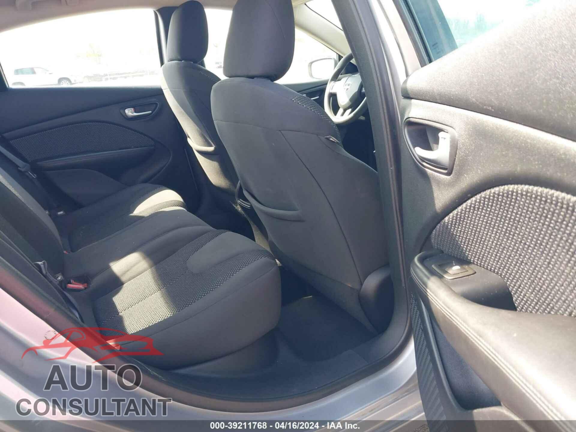 DODGE DART 2015 - 1C3CDFAA7FD346631