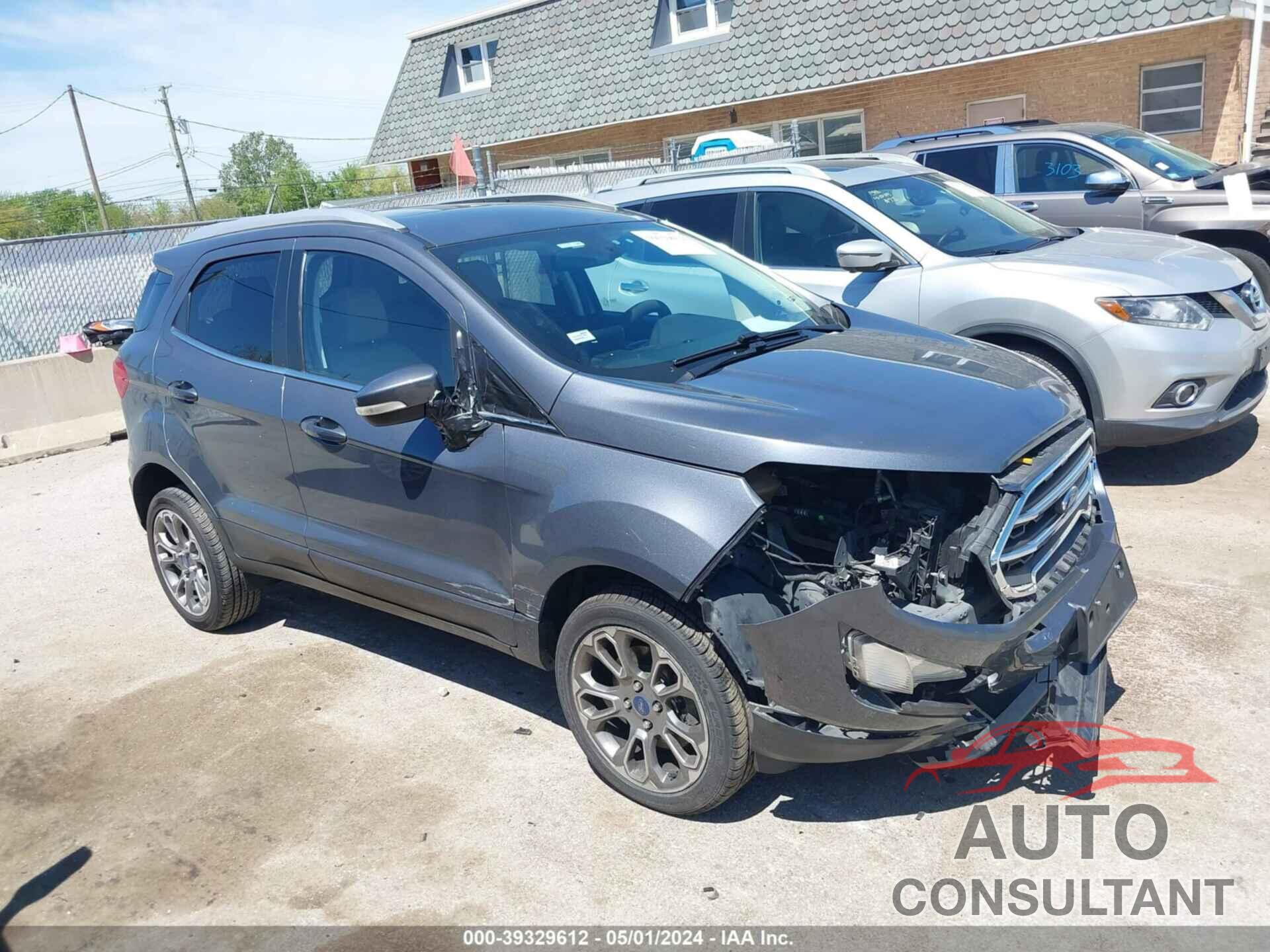 FORD ECOSPORT 2018 - MAJ6P1WL1JC159290