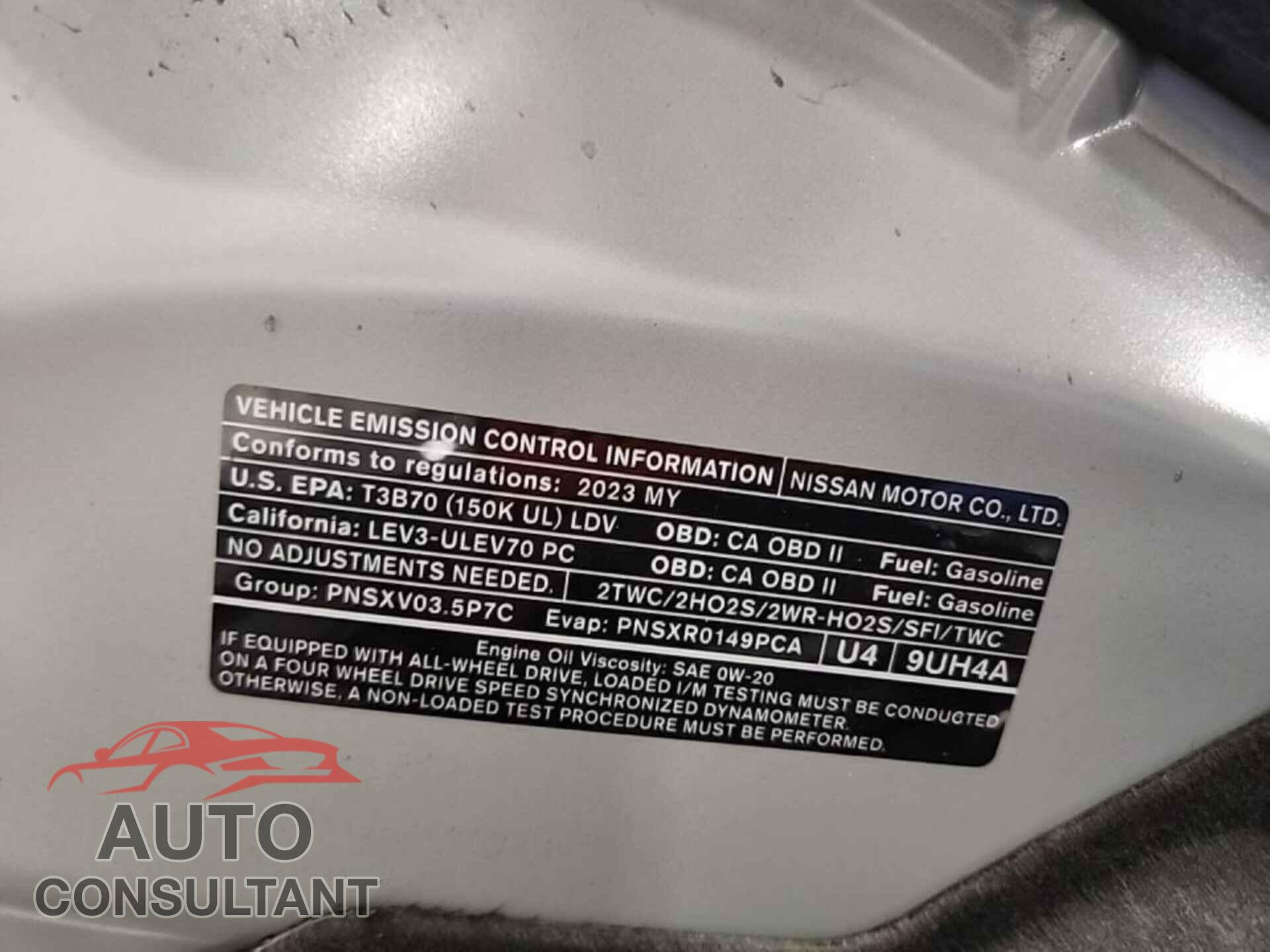 NISSAN MURANO 2023 - 5N1AZ2BS8PC110609