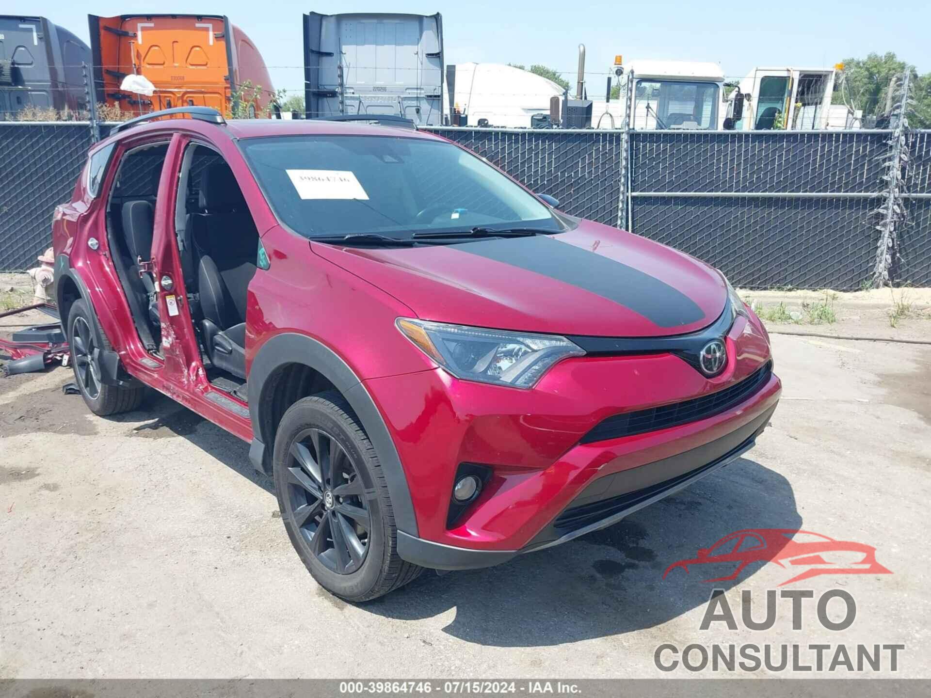 TOYOTA RAV4 2018 - 2T3RFREV1JW831552