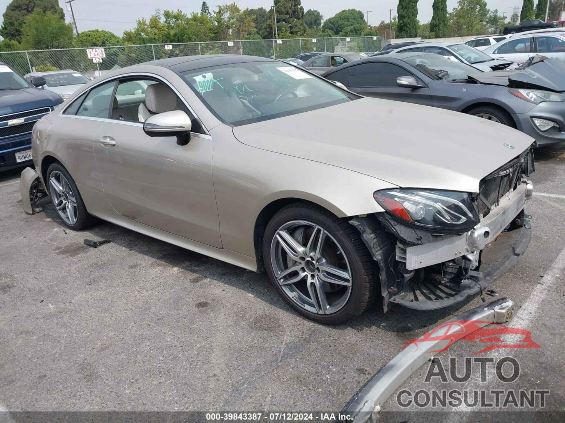 MERCEDES-BENZ E 450 2019 - WDD1J6HB9KF072959
