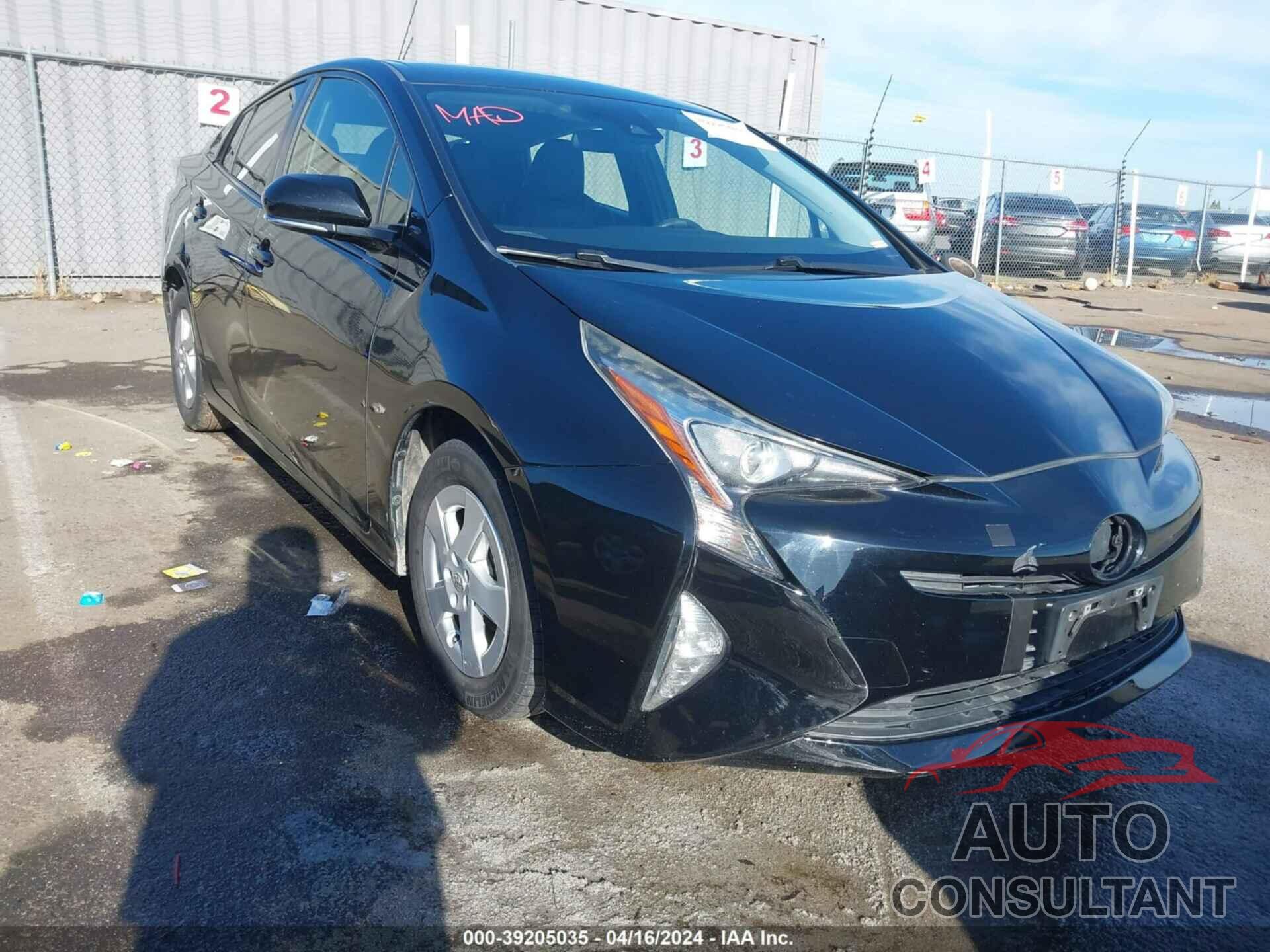 TOYOTA PRIUS 2016 - JTDKARFU4G3015758