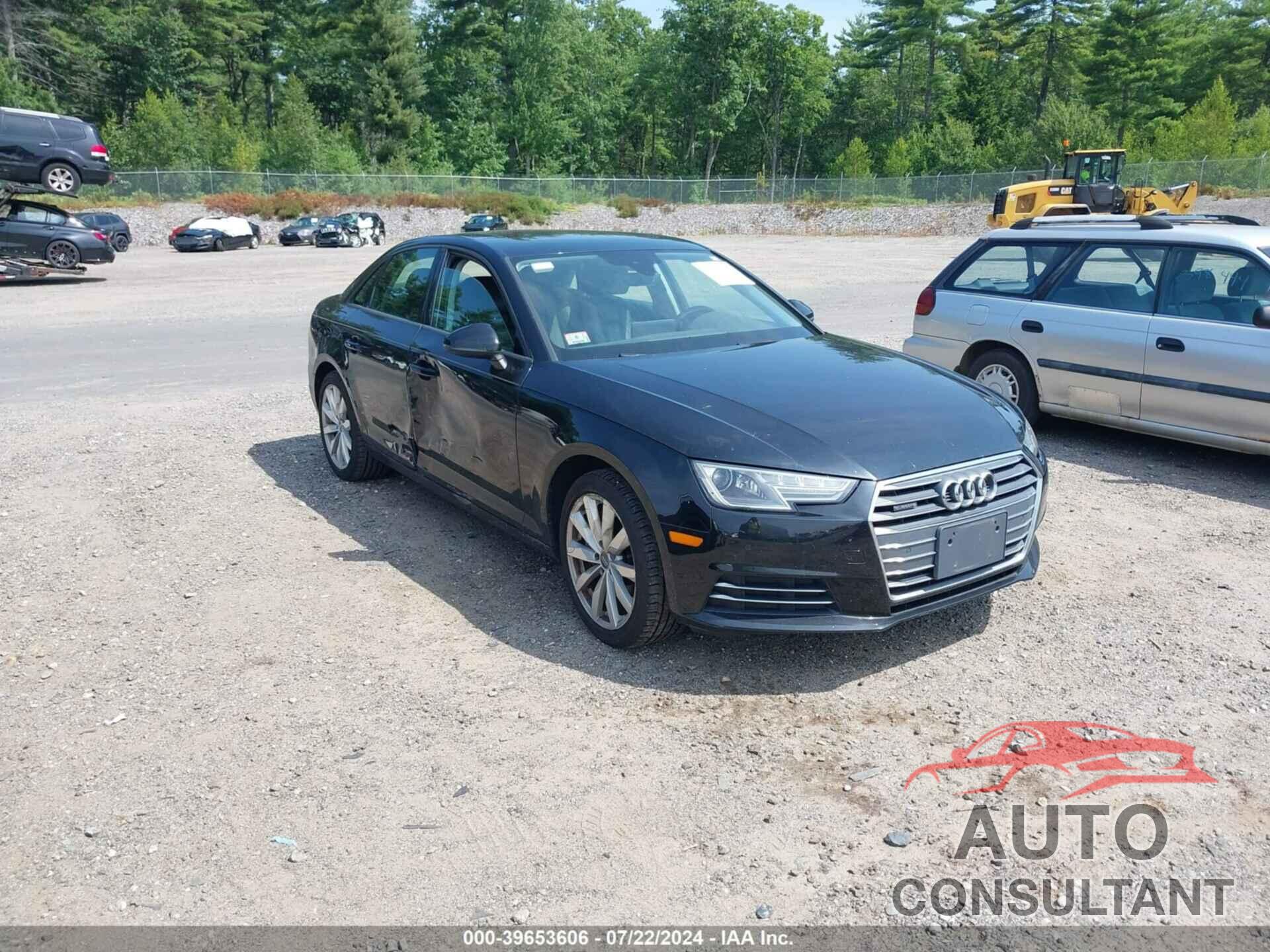 AUDI A4 2017 - WAUANAF42HN008196