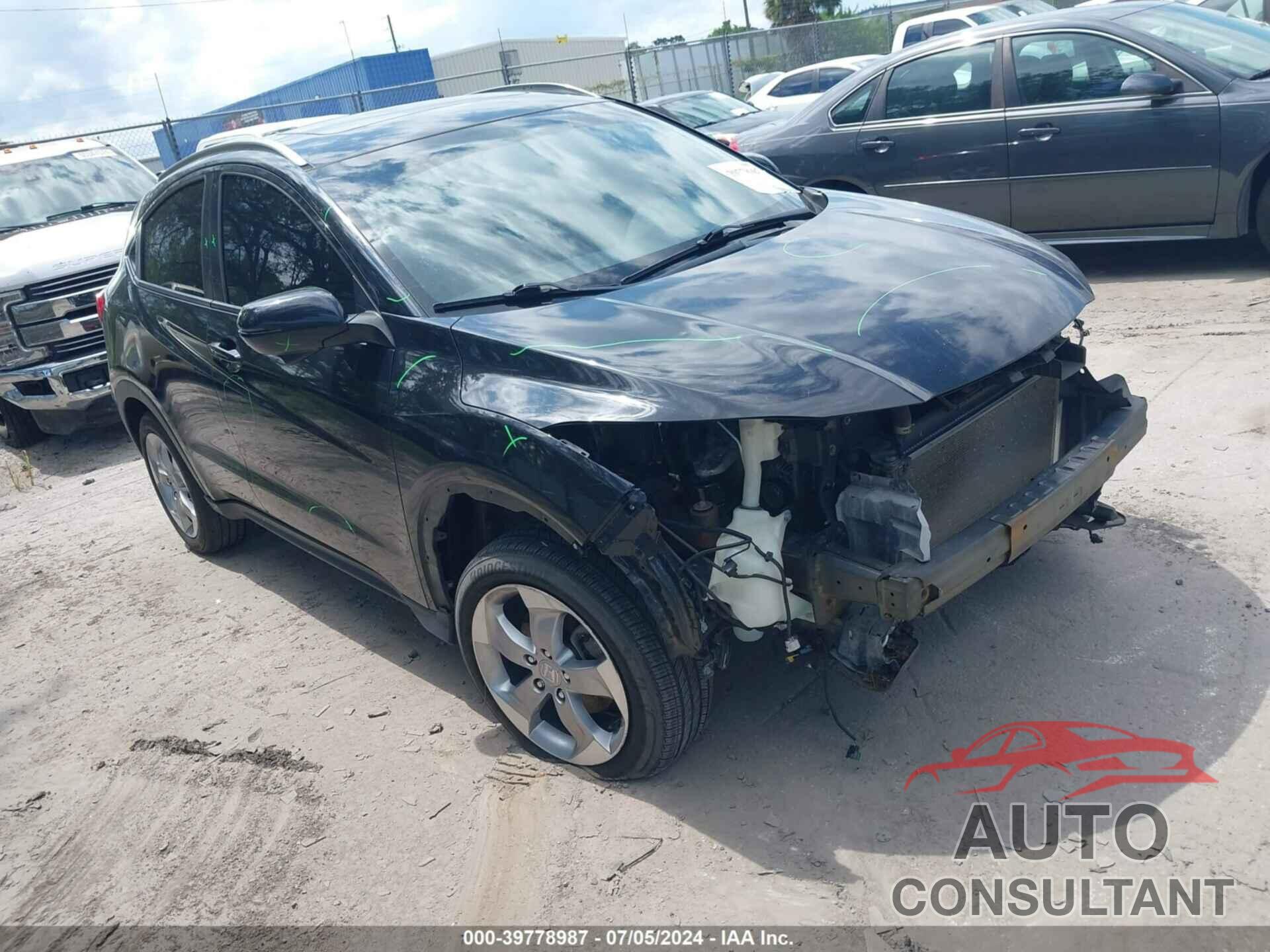 HONDA HR-V 2017 - 3CZRU6H72HM730284