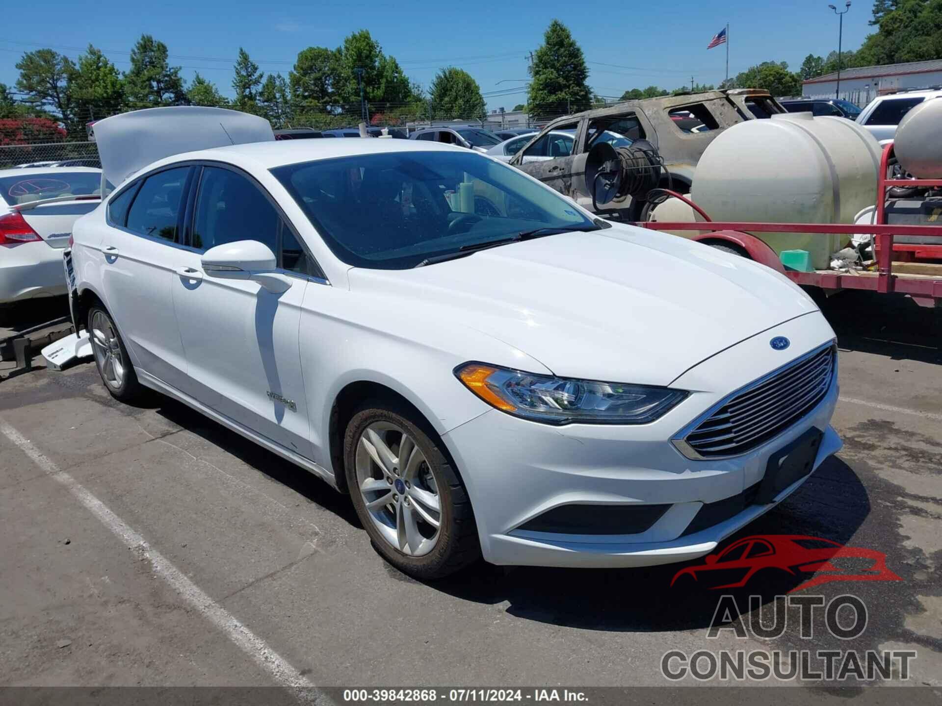 FORD FUSION HYBRID 2018 - 3FA6P0LUXJR250034