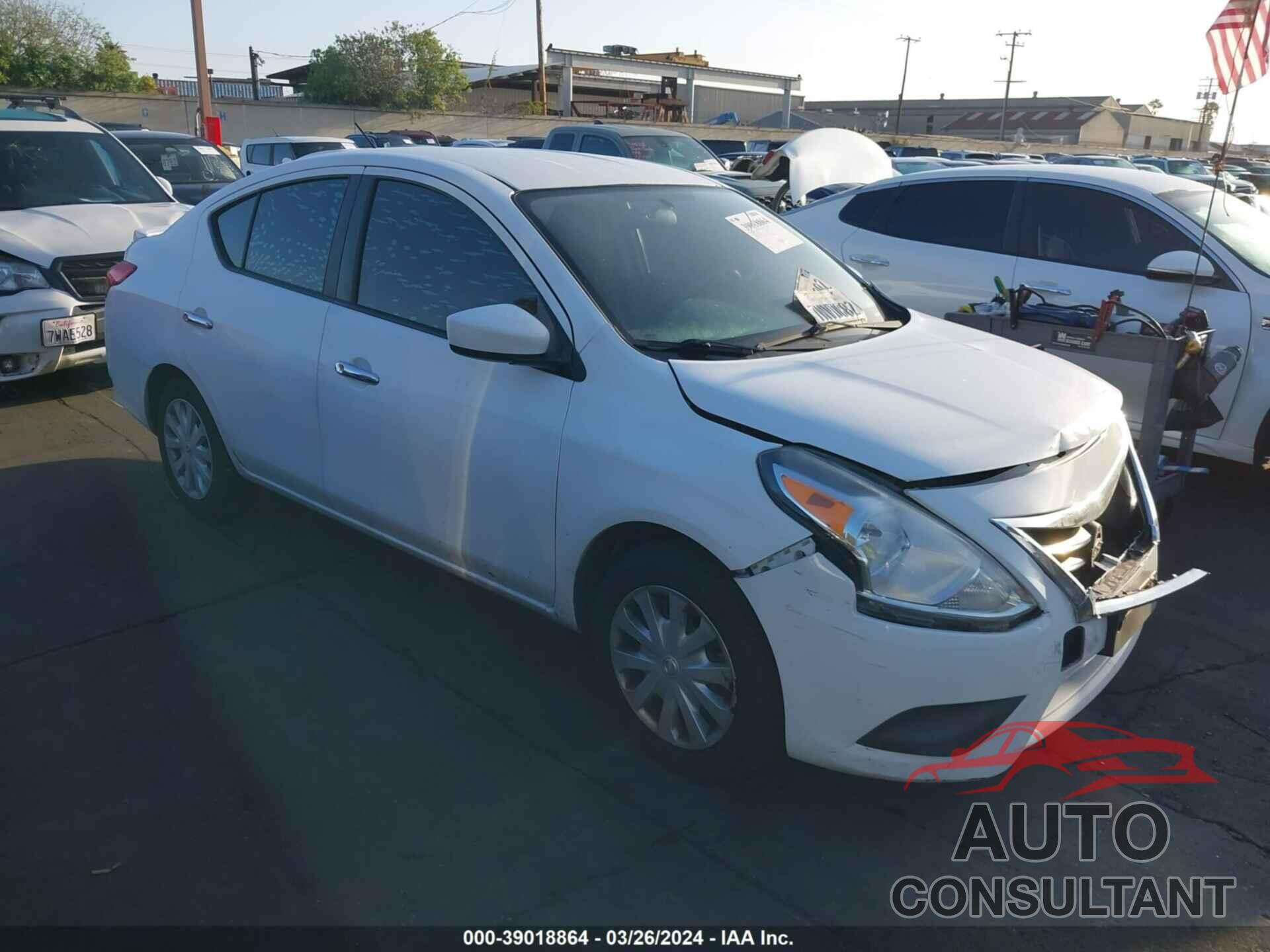 NISSAN VERSA 2016 - 3N1CN7AP1GL833227