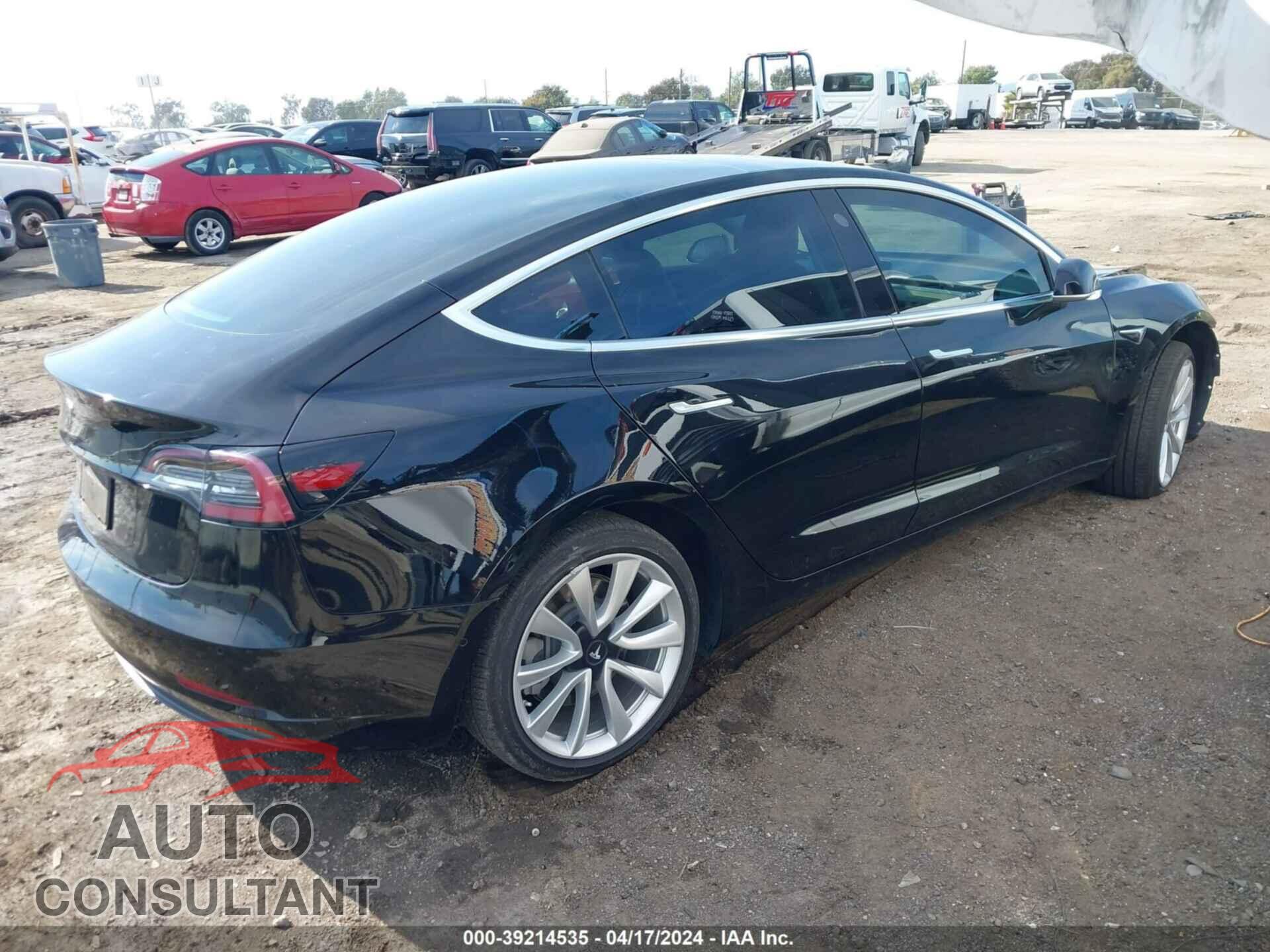 TESLA MODEL 3 2019 - 5YJ3E1EA6KF314262