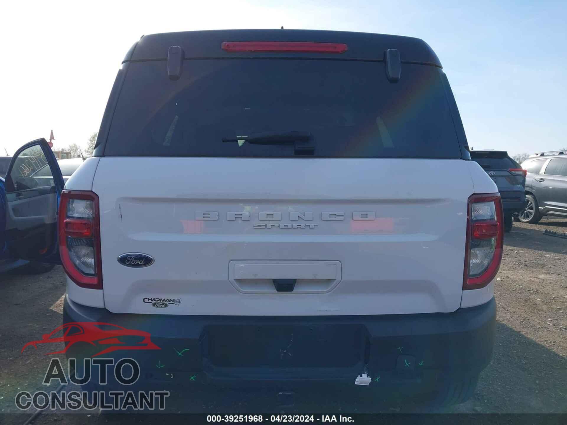 FORD BRONCO SPORT 2021 - 3FMCR9C65MRA02027
