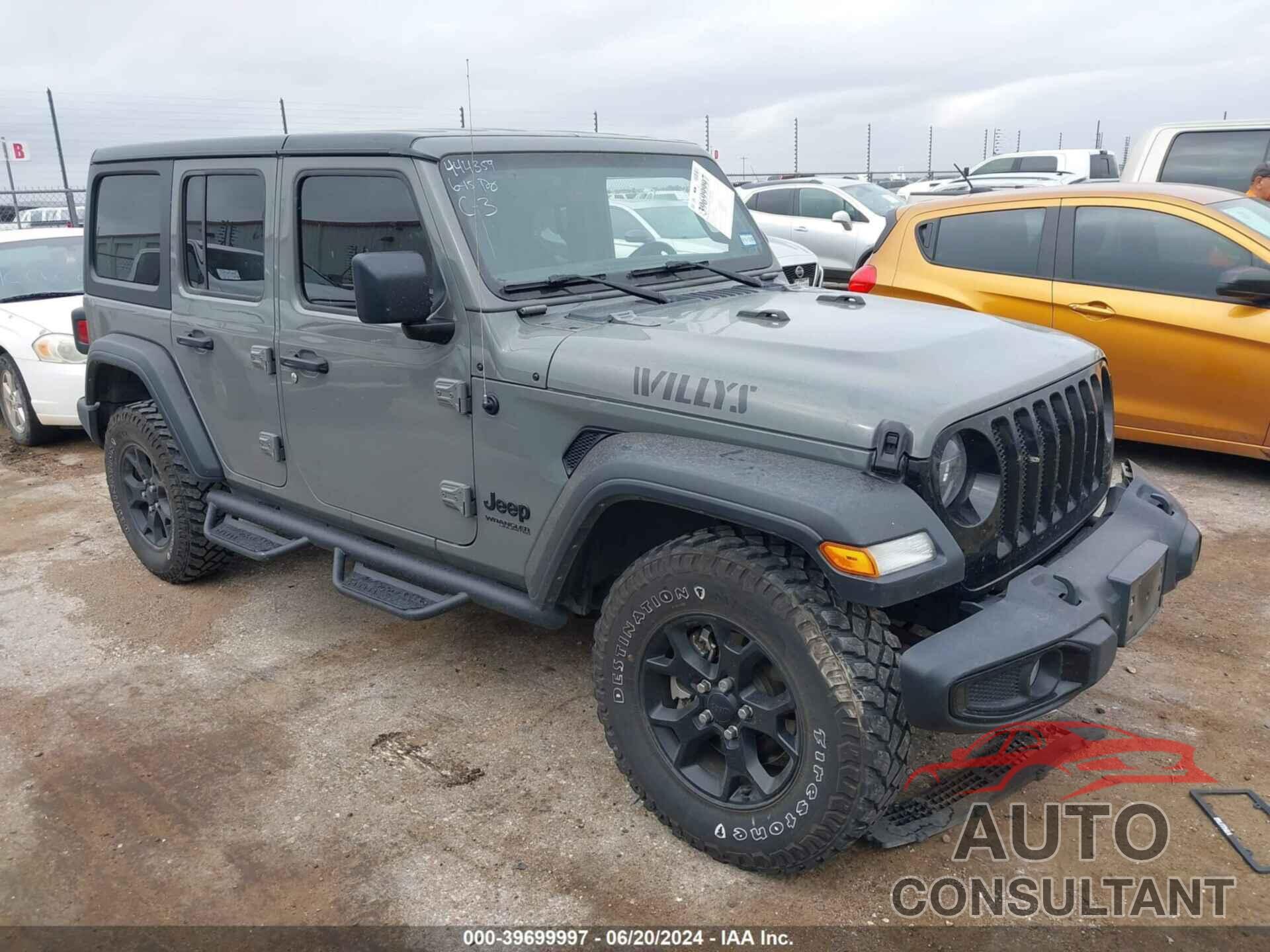 JEEP WRANGLER UNLIMITED 2021 - 1C4HJXDN6MW846313