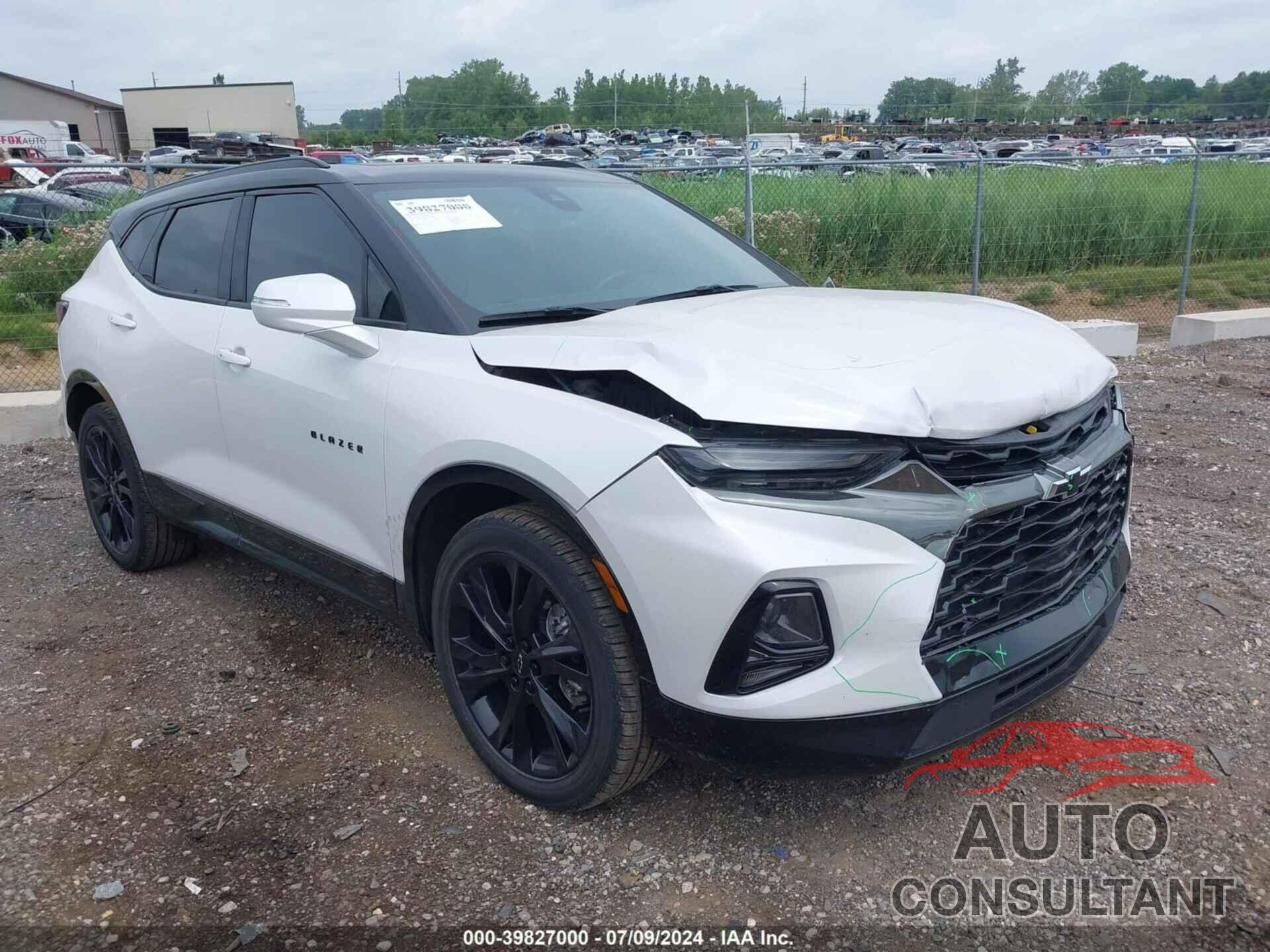 CHEVROLET BLAZER 2022 - 3GNKBKRS6NS202108