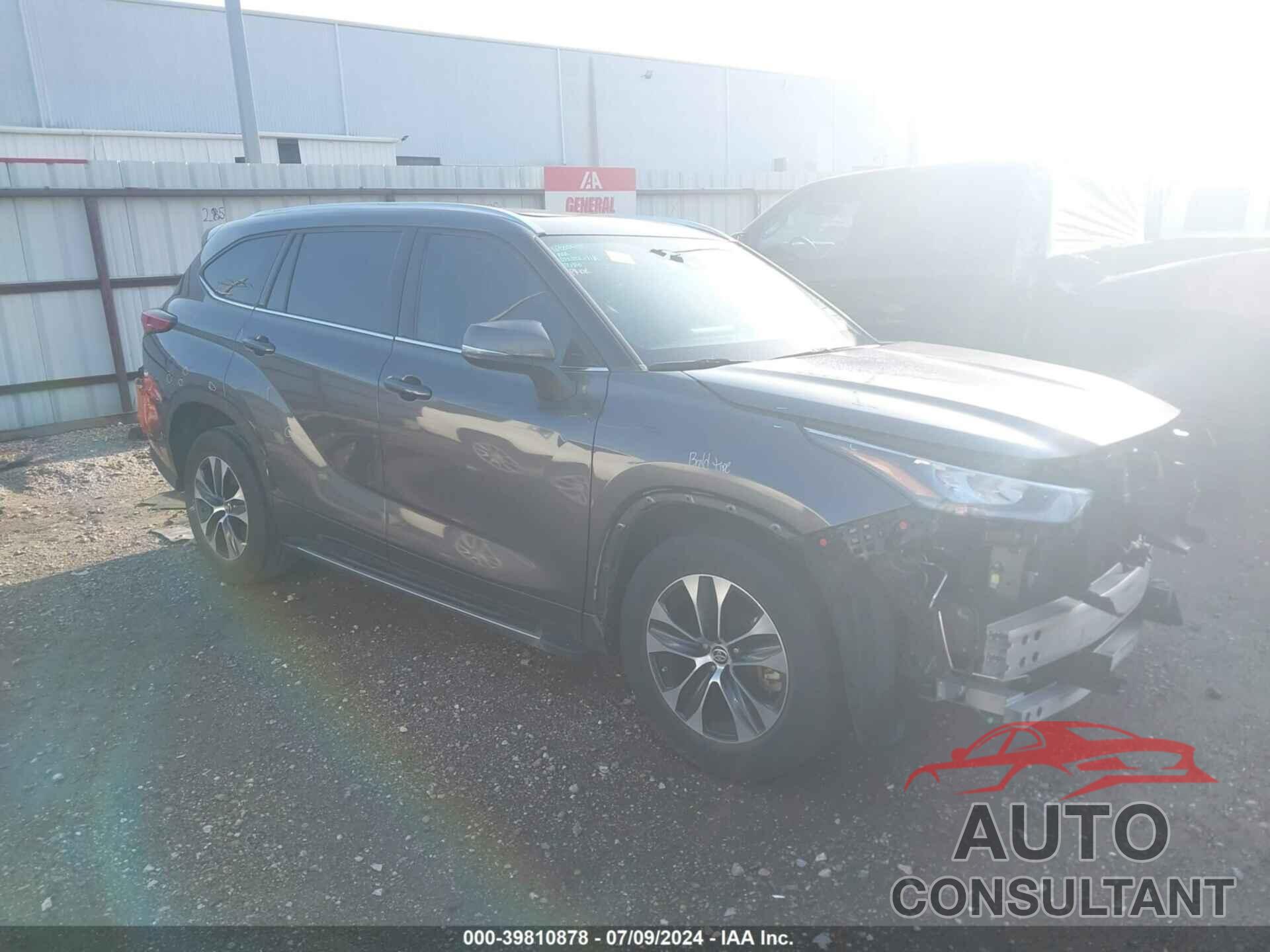 TOYOTA HIGHLANDER 2020 - 5TDGZRAH3LS025408