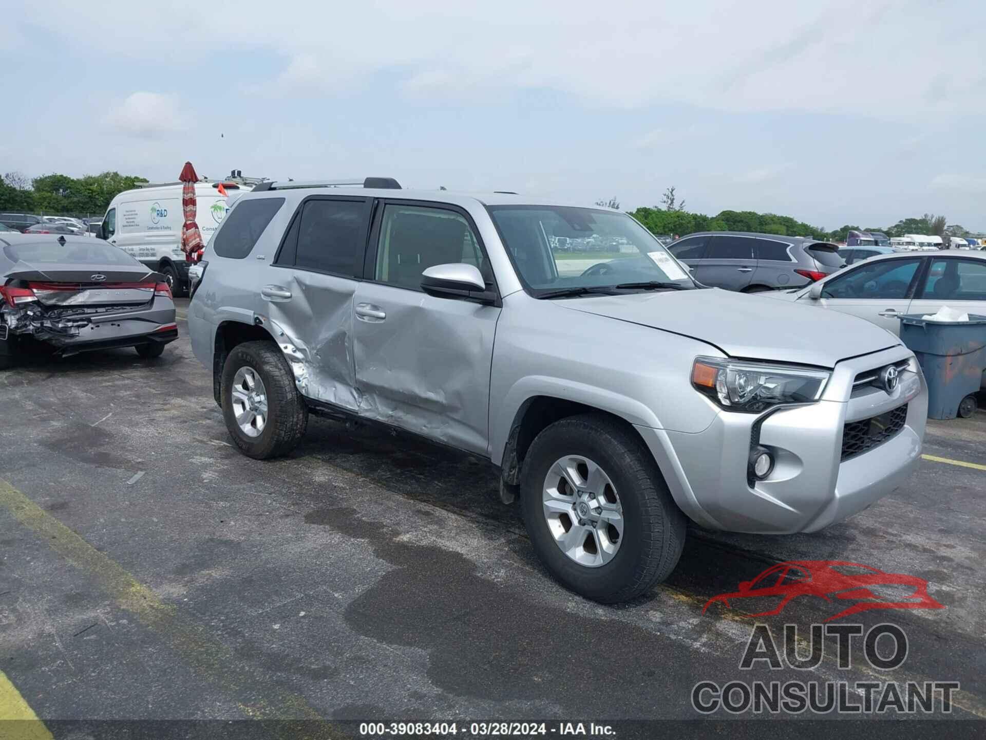 TOYOTA 4RUNNER 2020 - JTEZU5JR3L5220631