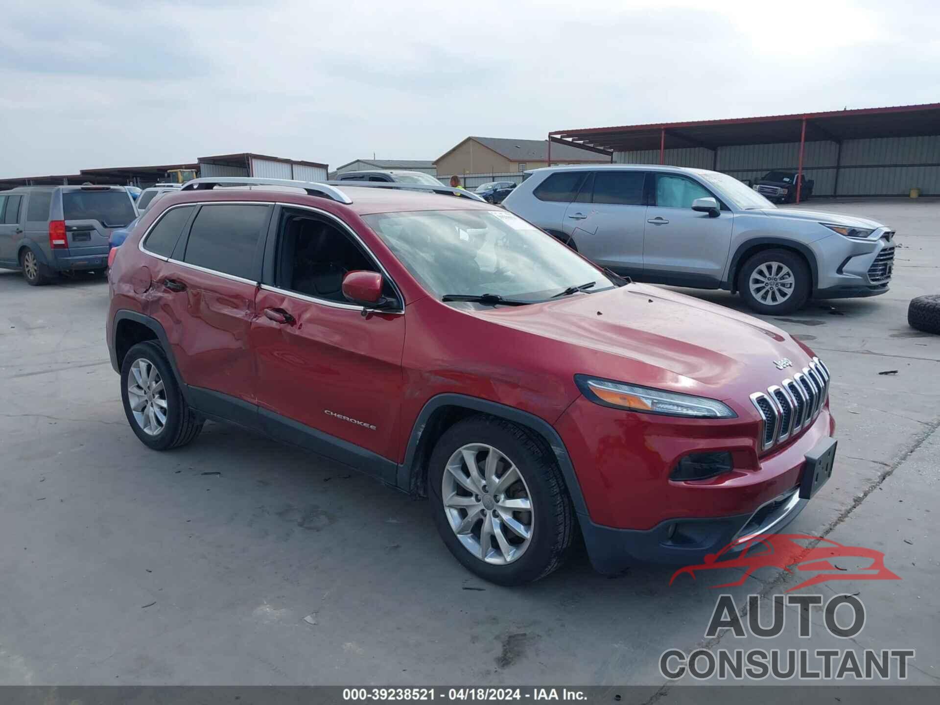 JEEP CHEROKEE 2016 - 1C4PJLDB2GW275756