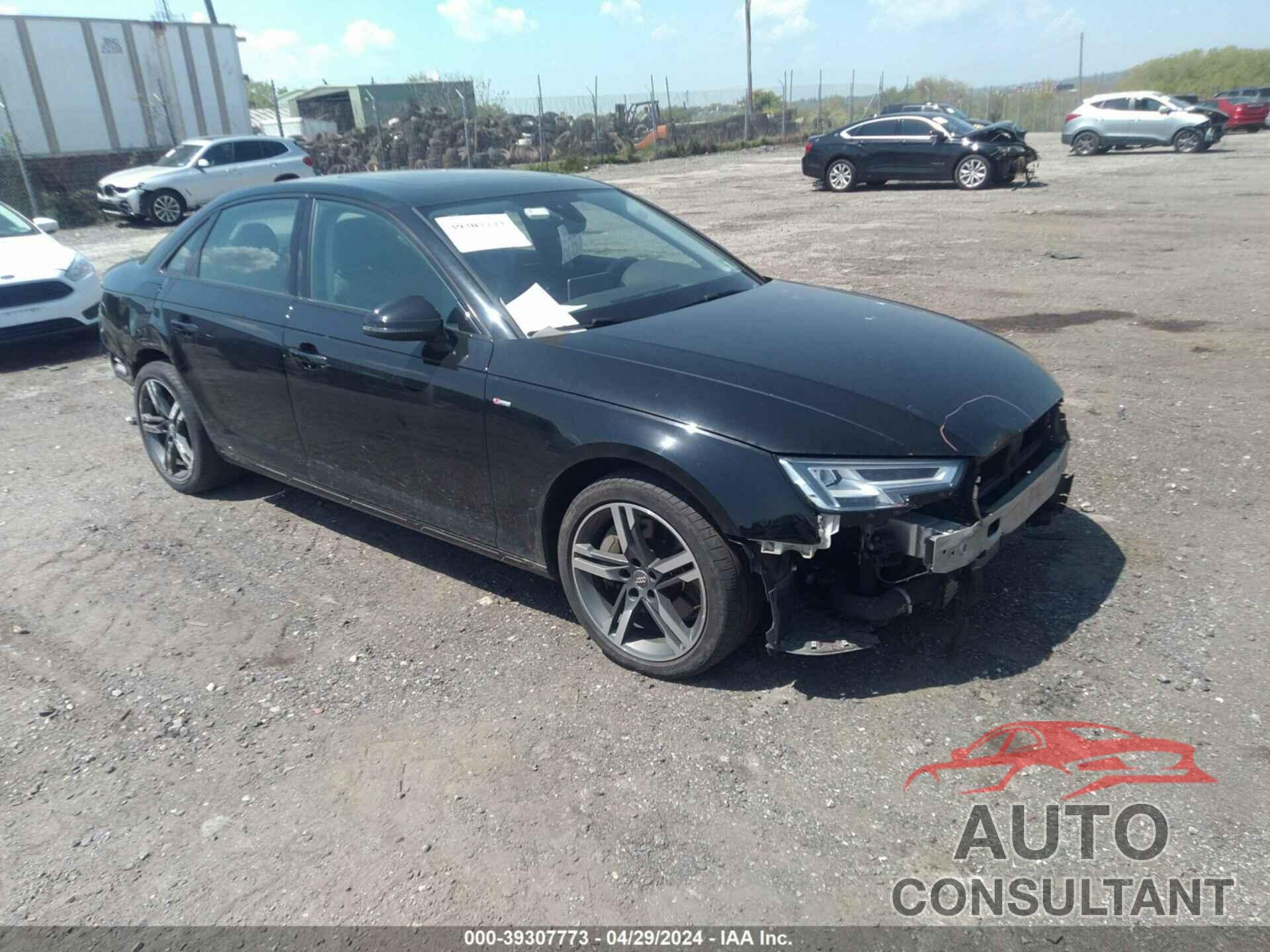 AUDI A4 2018 - WAUENAF46JN002814