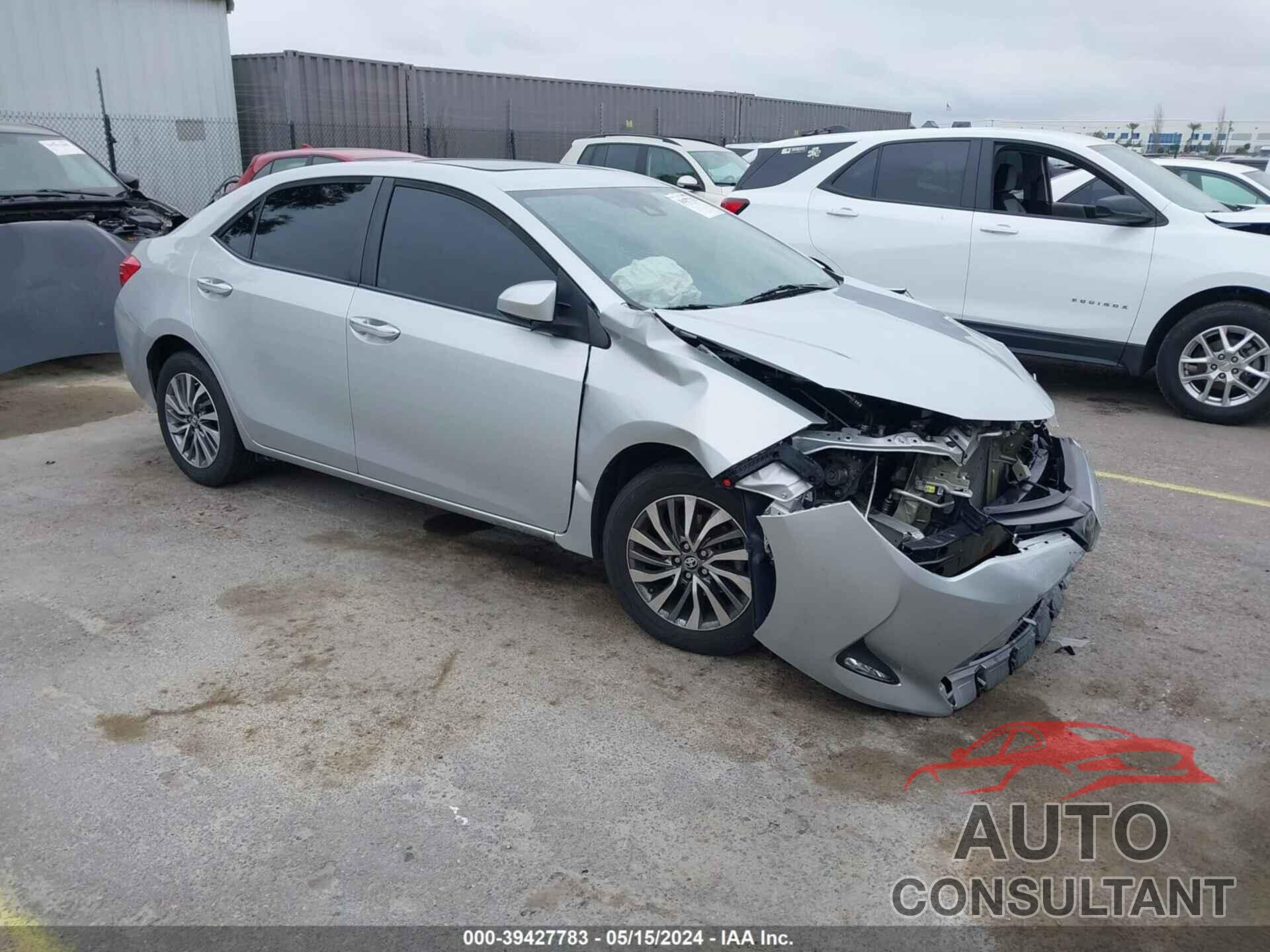 TOYOTA COROLLA 2019 - 5YFBURHEXKP943538