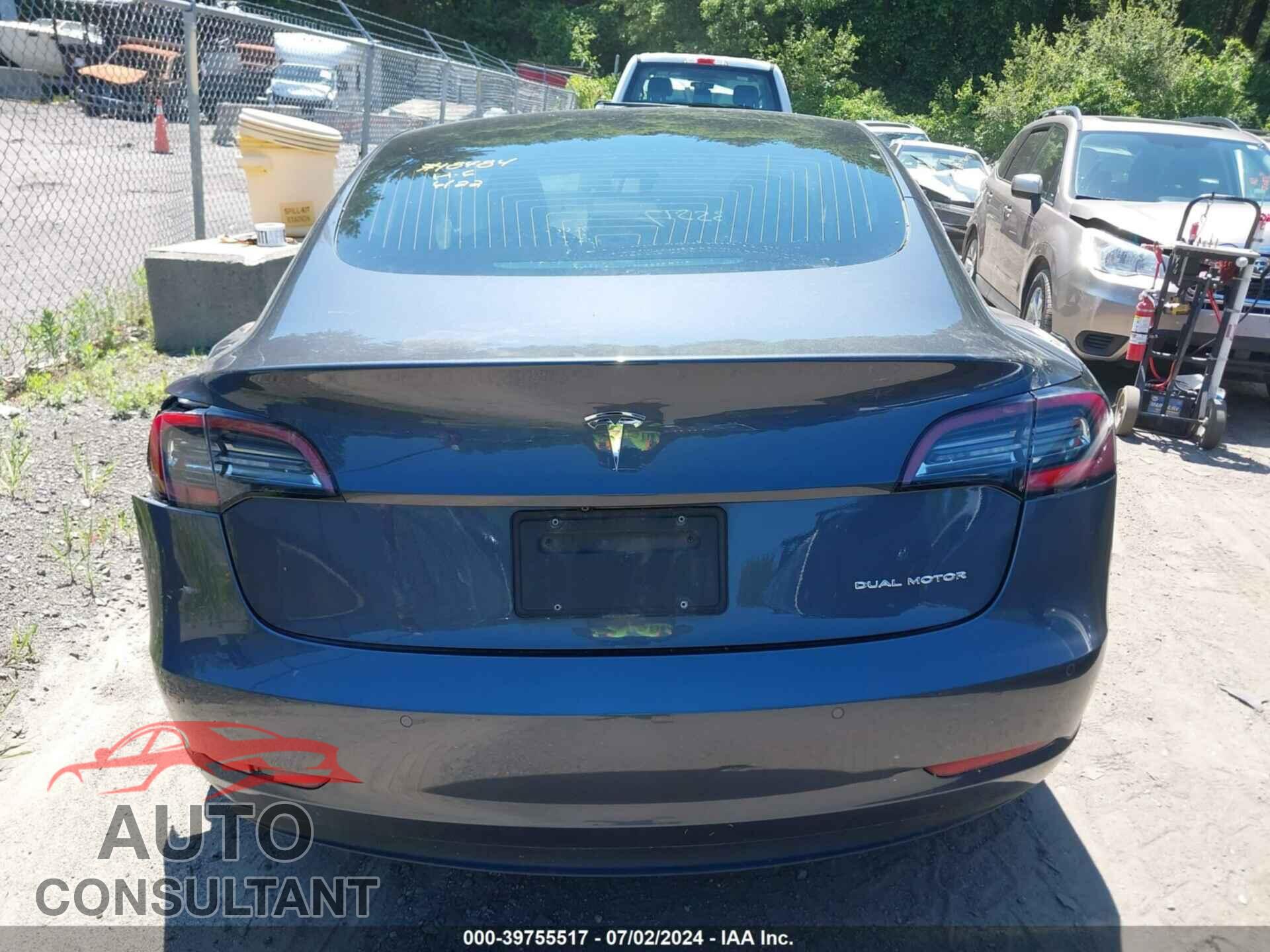 TESLA MODEL 3 2019 - 5YJ3E1EB5KF365843