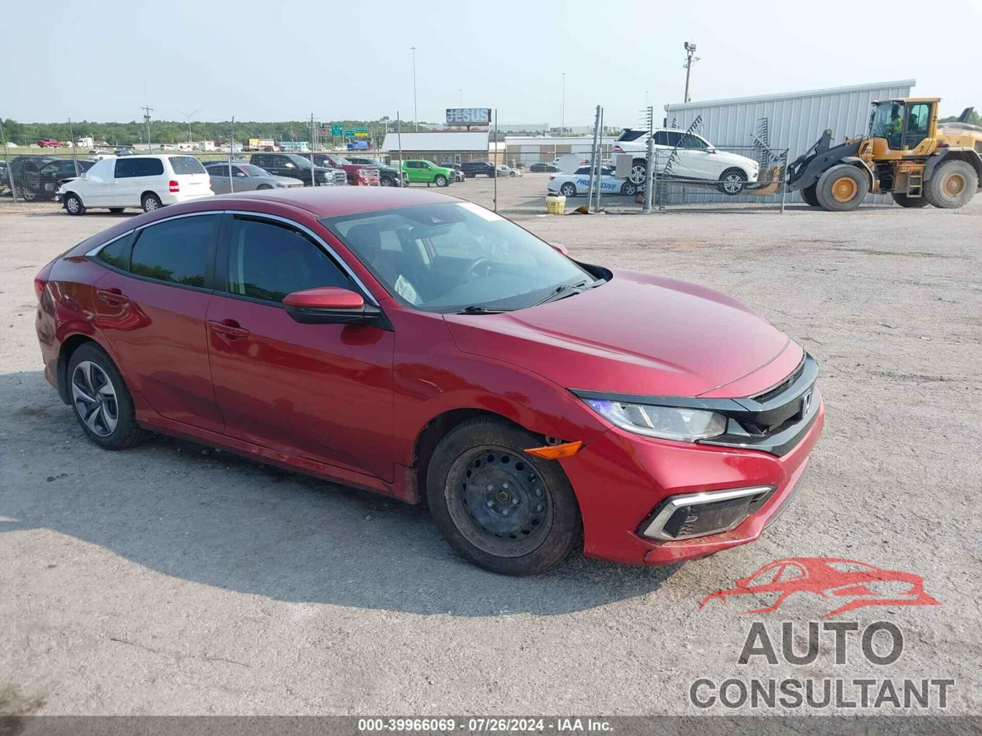 HONDA CIVIC 2021 - 2HGFC2F67MH537783