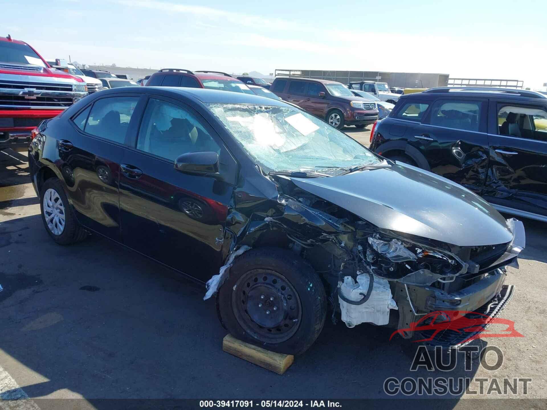 TOYOTA COROLLA 2017 - 5YFBURHE8HP638189