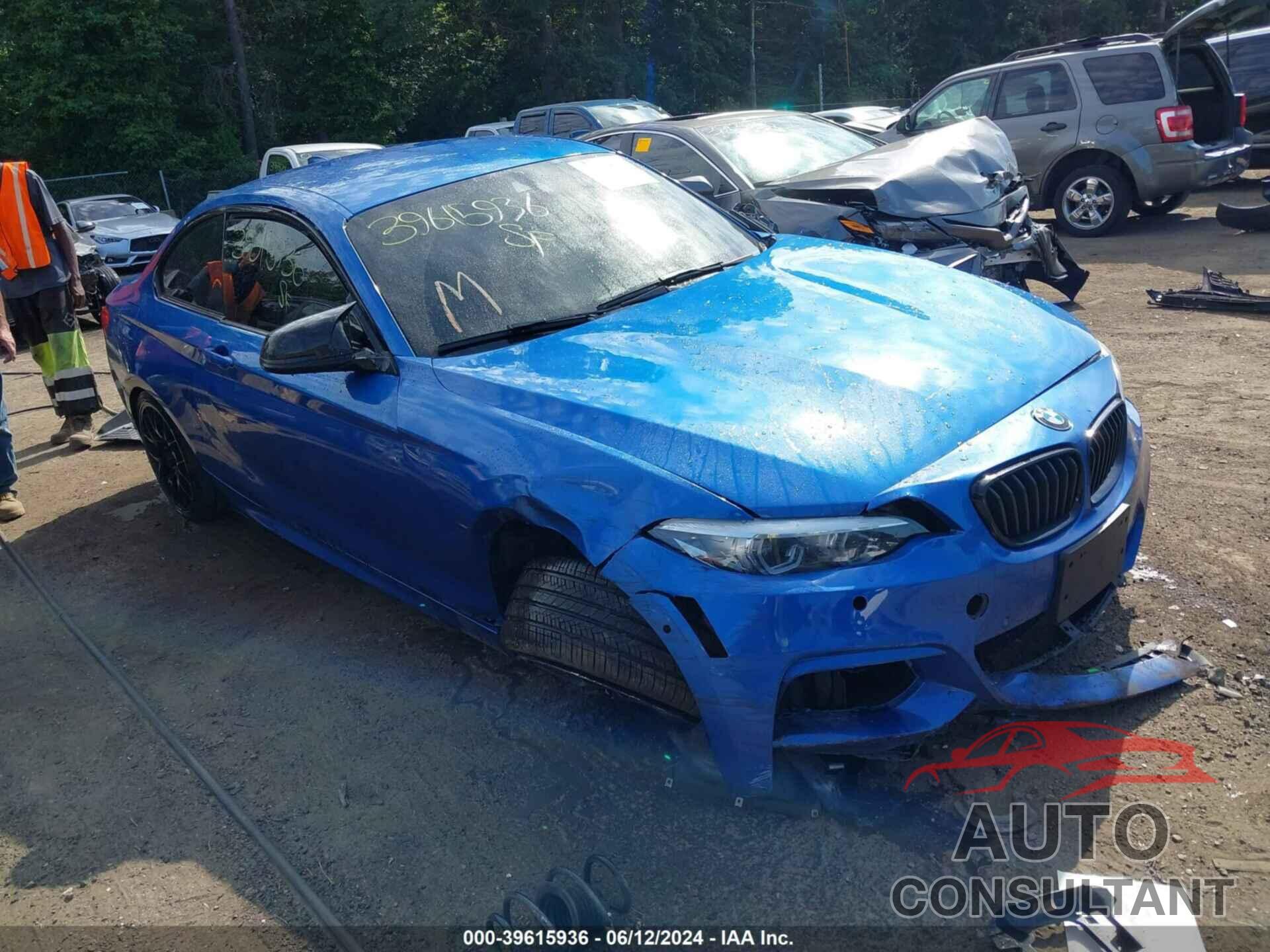 BMW M240I 2019 - WBA2J7C54K7D38002