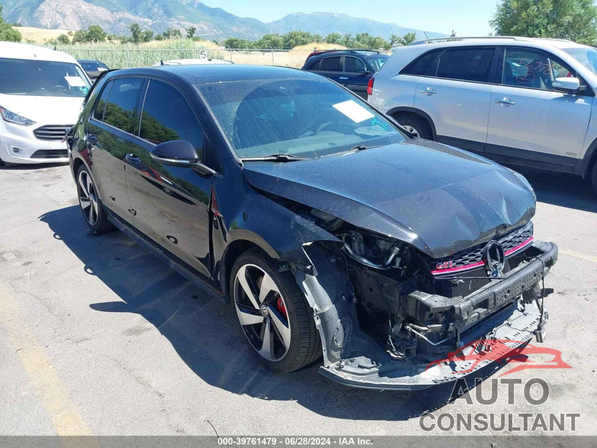 VOLKSWAGEN GOLF GTI 2019 - 3VW5T7AU0KM033729