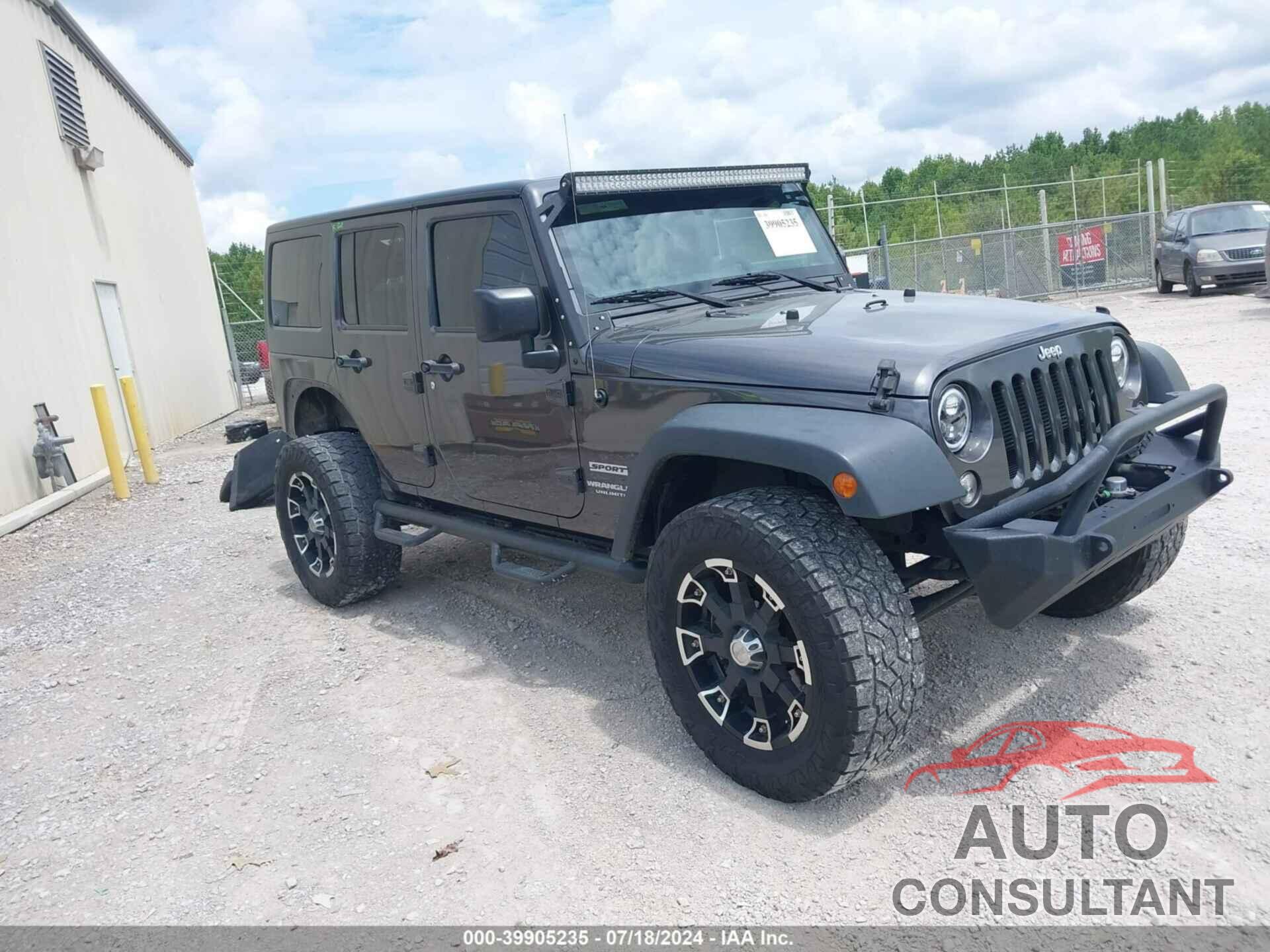JEEP WRANGLER UNLIMITED 2017 - 1C4BJWDG7HL604851