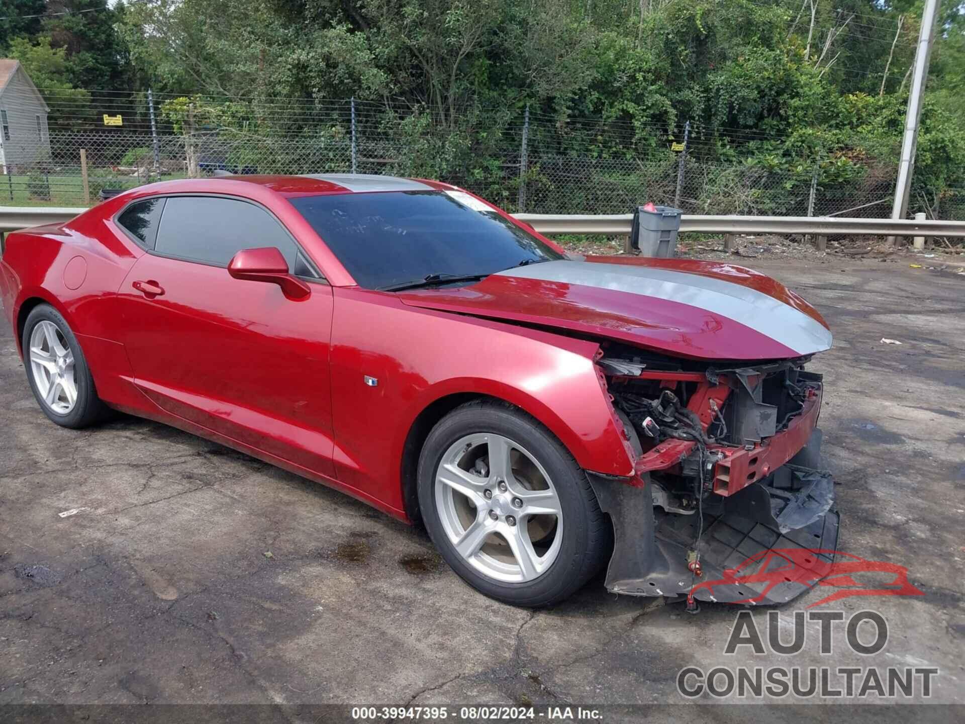 CHEVROLET CAMARO 2018 - 1G1FB1RSXJ0136015