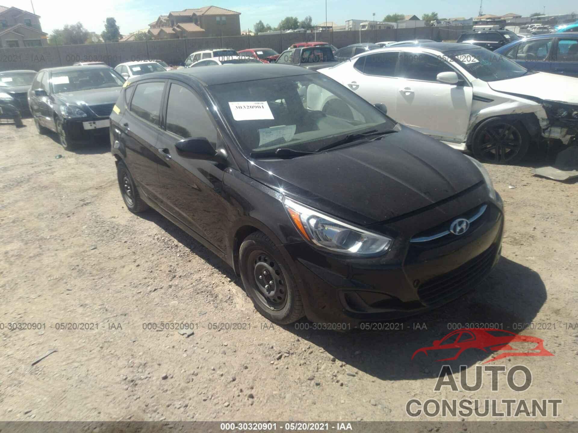 HYUNDAI ACCENT 2016 - KMHCT5AE3GU239973