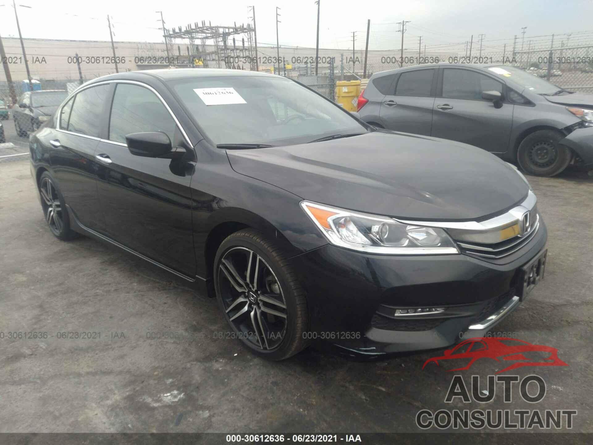 HONDA ACCORD SEDAN 2017 - 1HGCR2F54HA288162