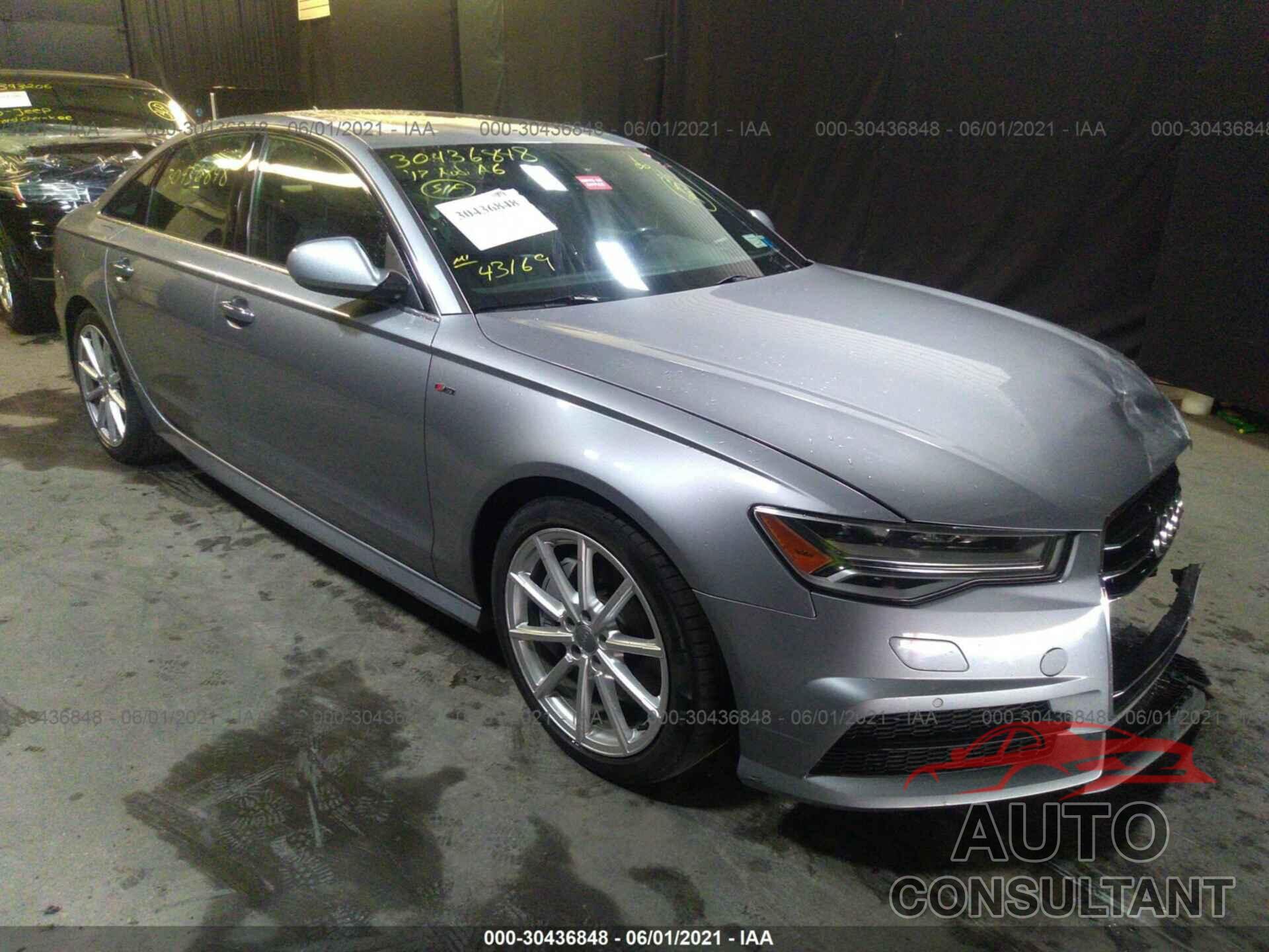 AUDI A6 2017 - WAUG8AFC6HN033076