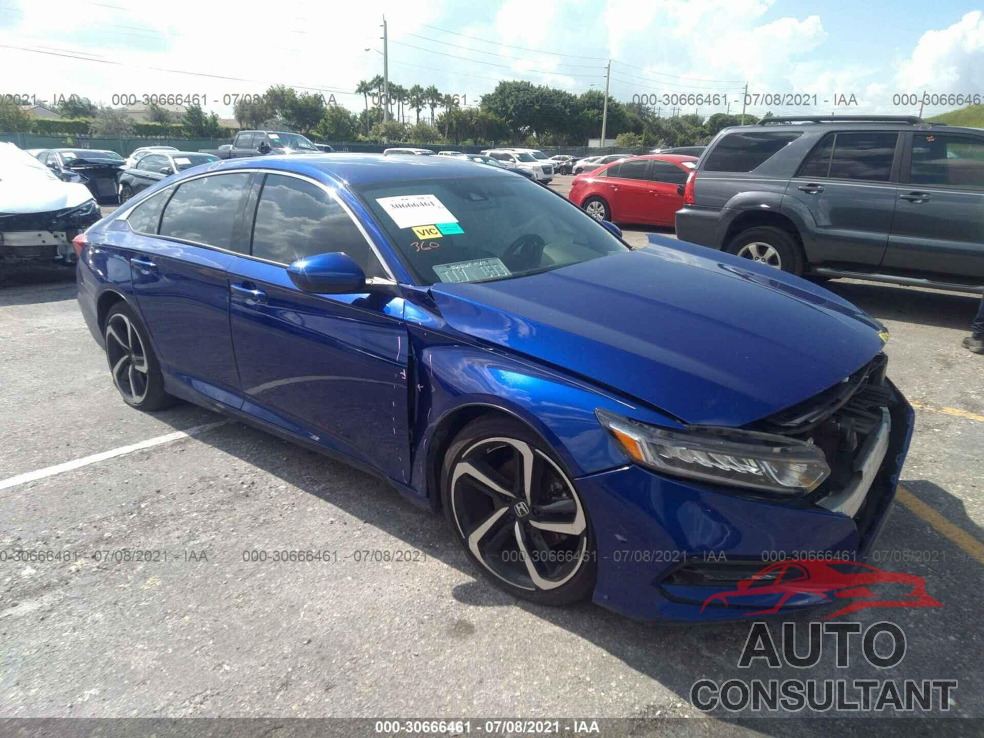 HONDA ACCORD SEDAN 2018 - 1HGCV1F34JA061774