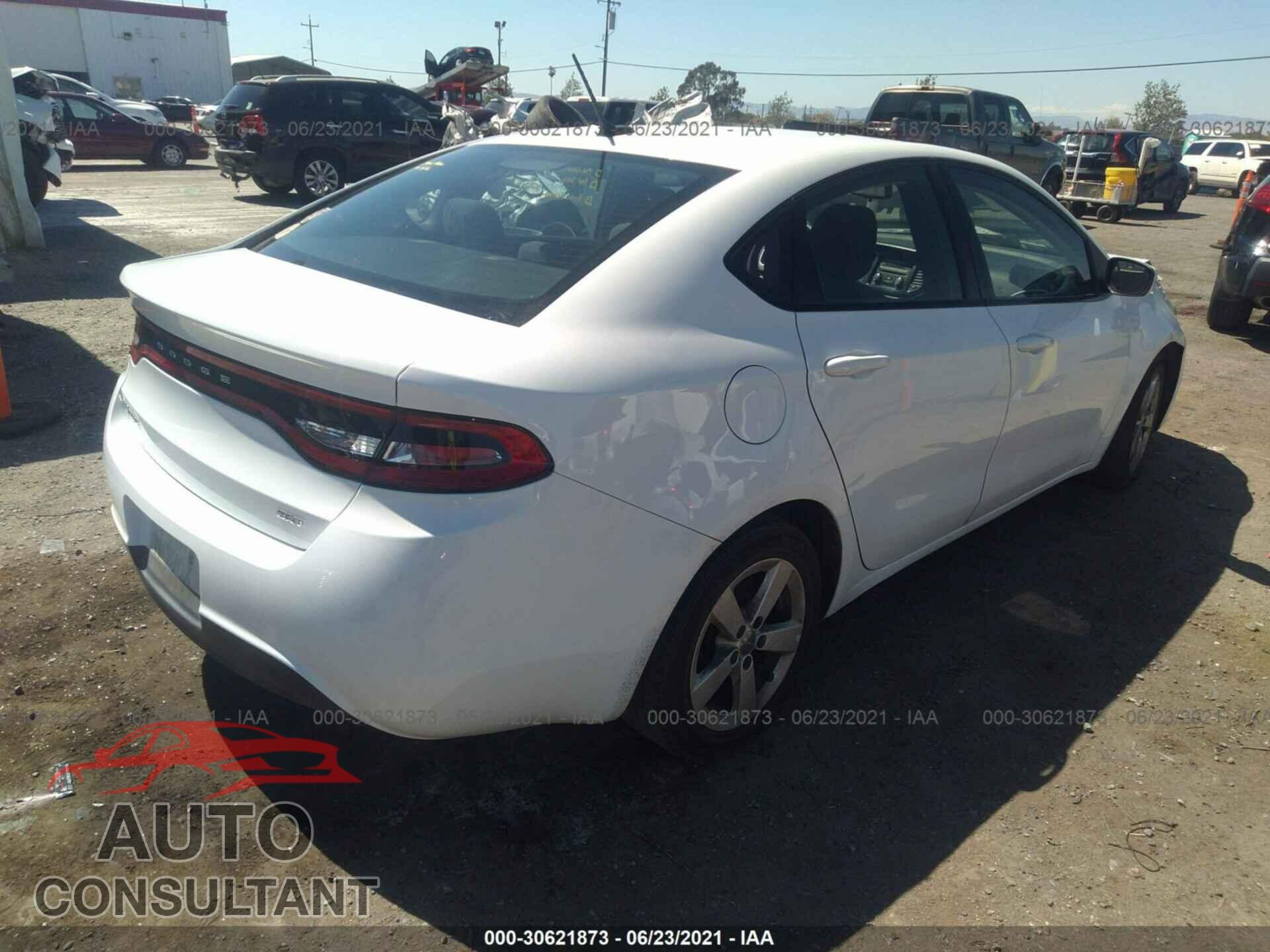 DODGE DART 2016 - 1C3CDFBB3GD529310