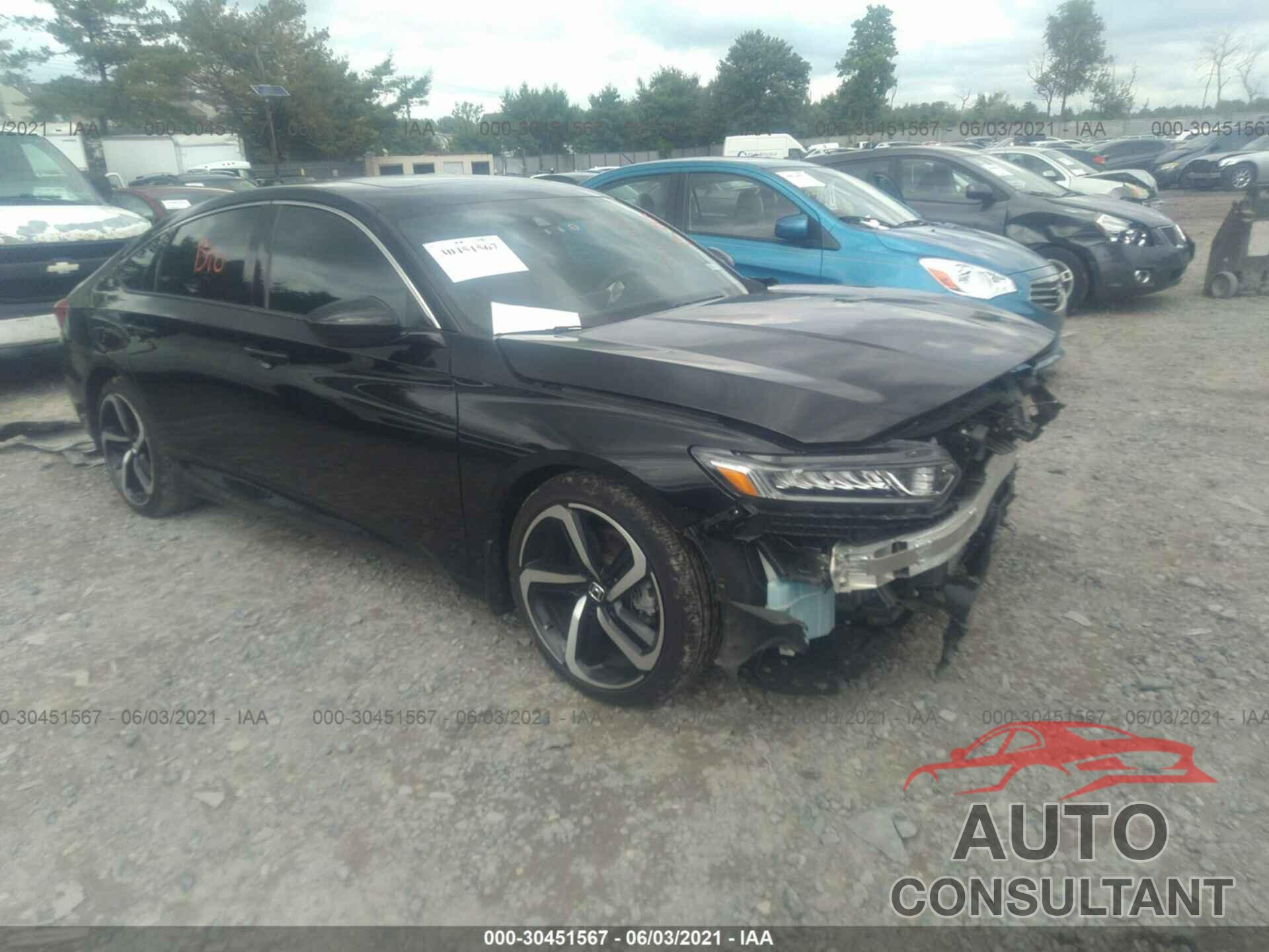 HONDA ACCORD SEDAN 2018 - 1HGCV2F32JA035700