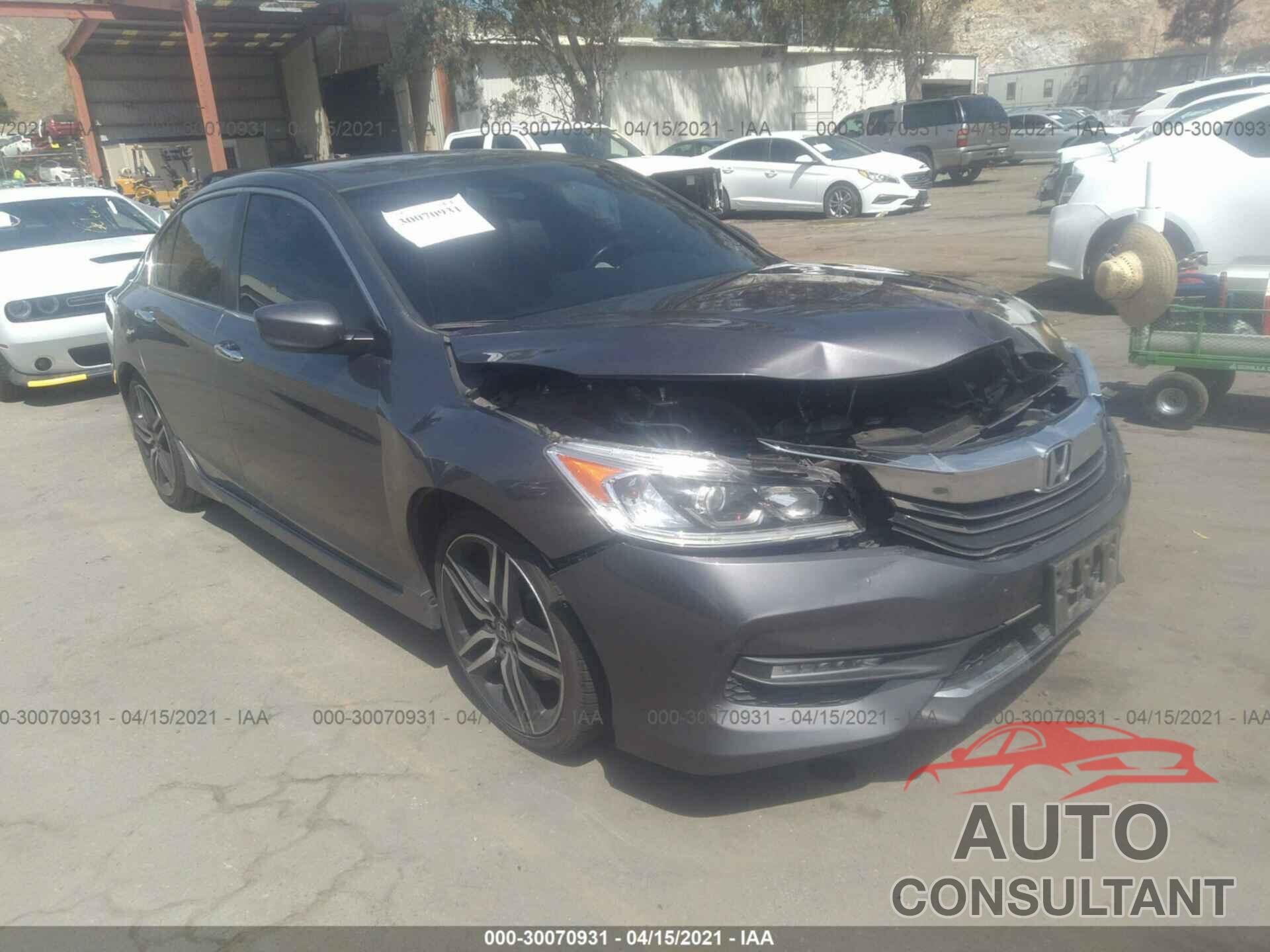 HONDA ACCORD SEDAN 2017 - 1HGCR2F56HA295498