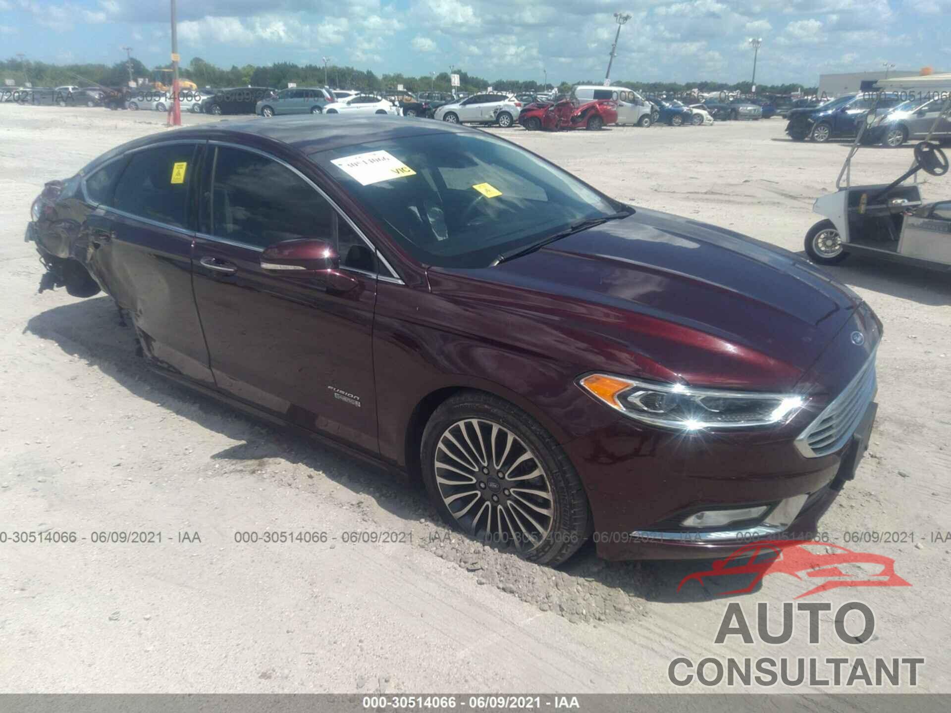 FORD FUSION ENERGI 2017 - 3FA6P0SU8HR152051