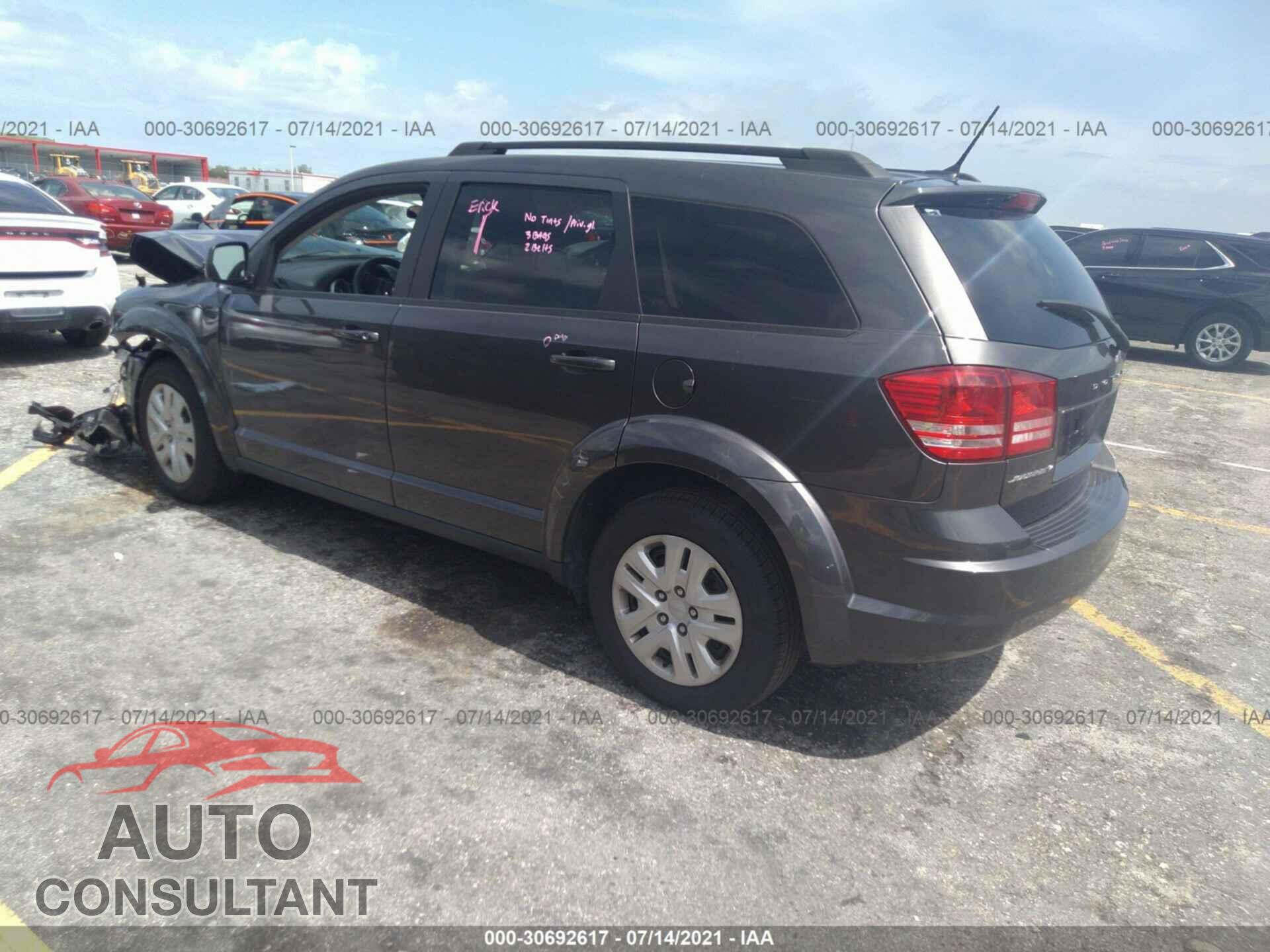 DODGE JOURNEY 2017 - 3C4PDCAB9HT503853