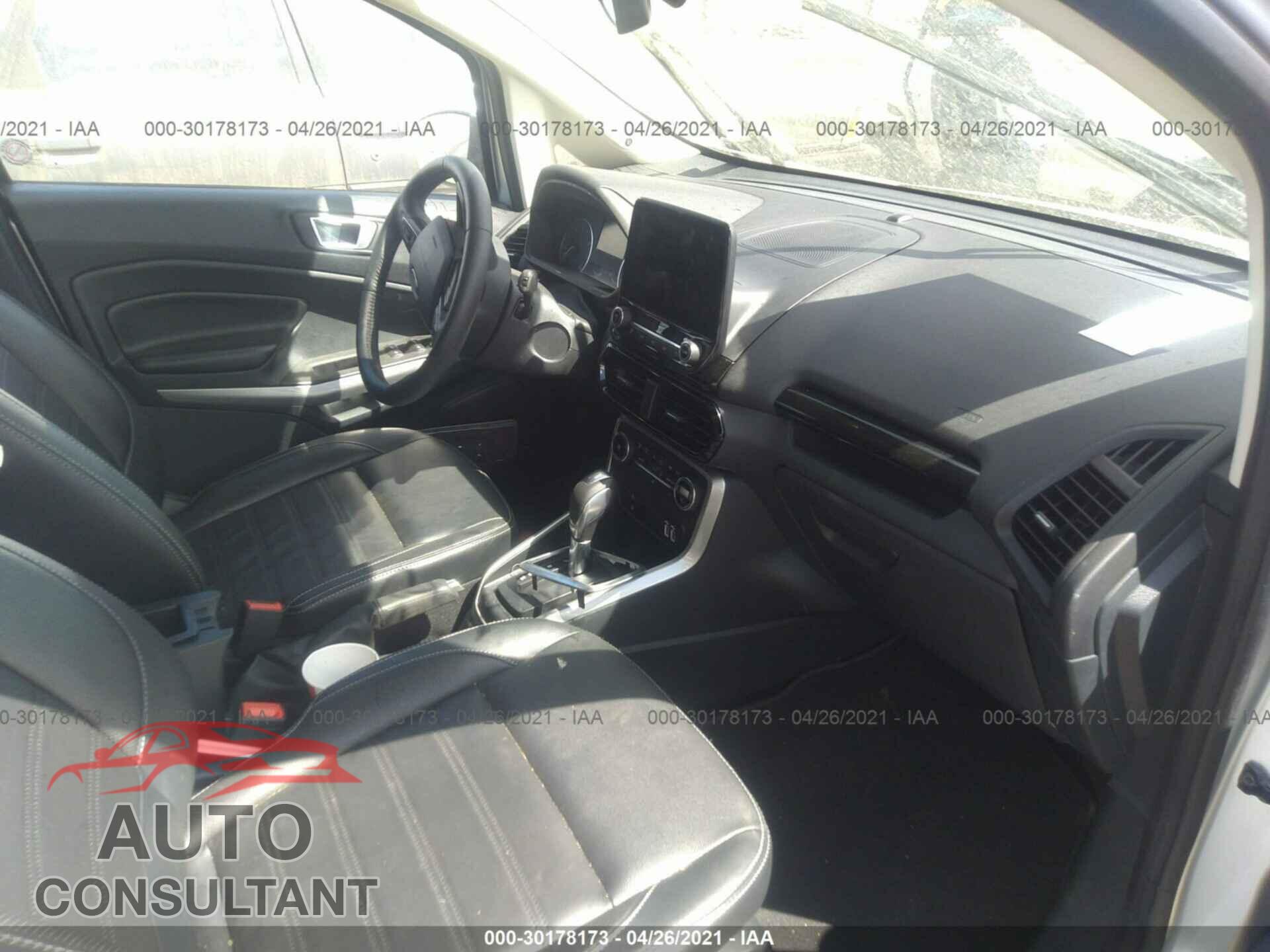 FORD ECOSPORT 2020 - MAJ6S3KLXLC354159