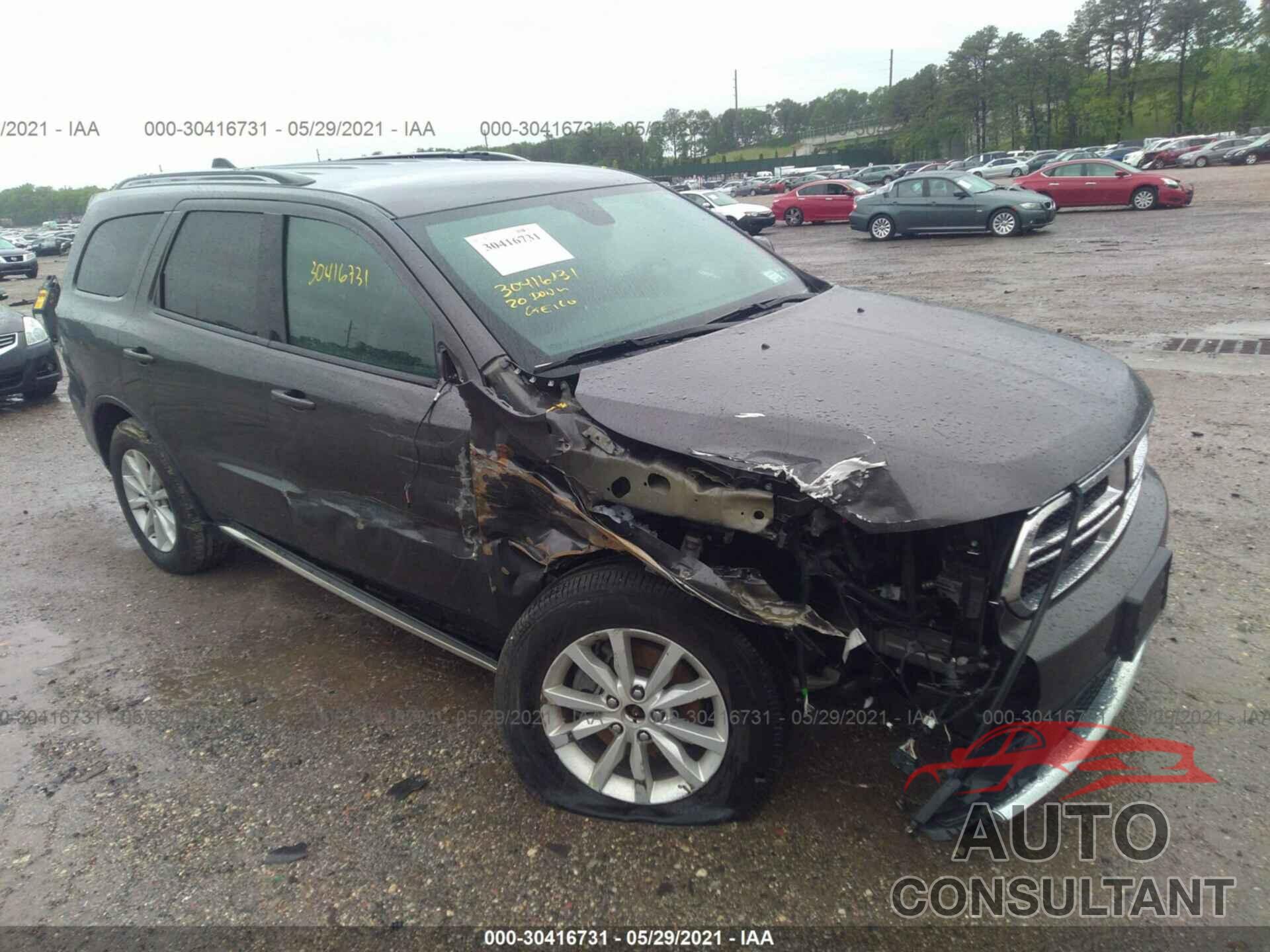 DODGE DURANGO 2020 - 1C4RDJAG8LC220647