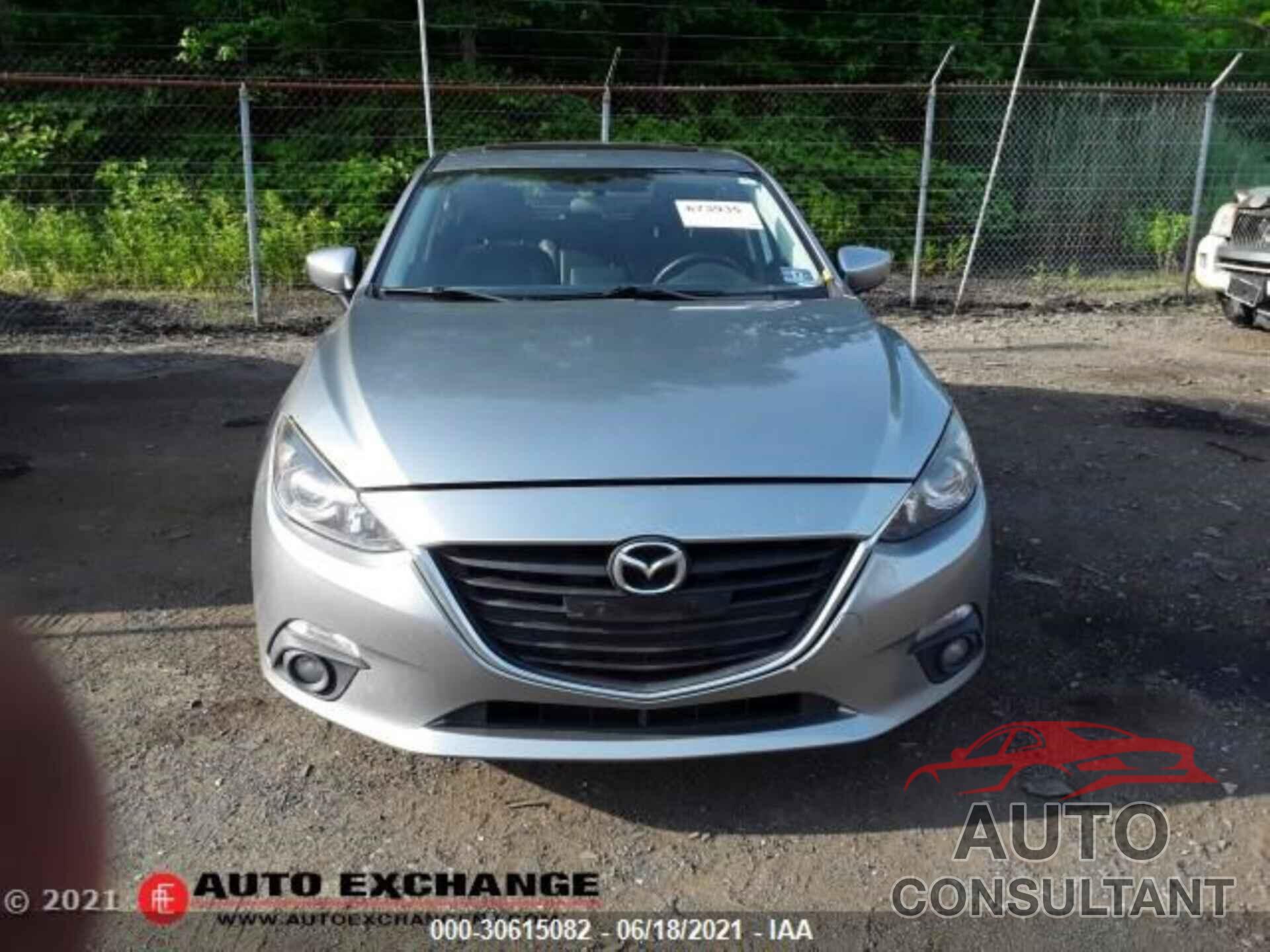 MAZDA MAZDA3 2015 - JM1BM1M72F1219684