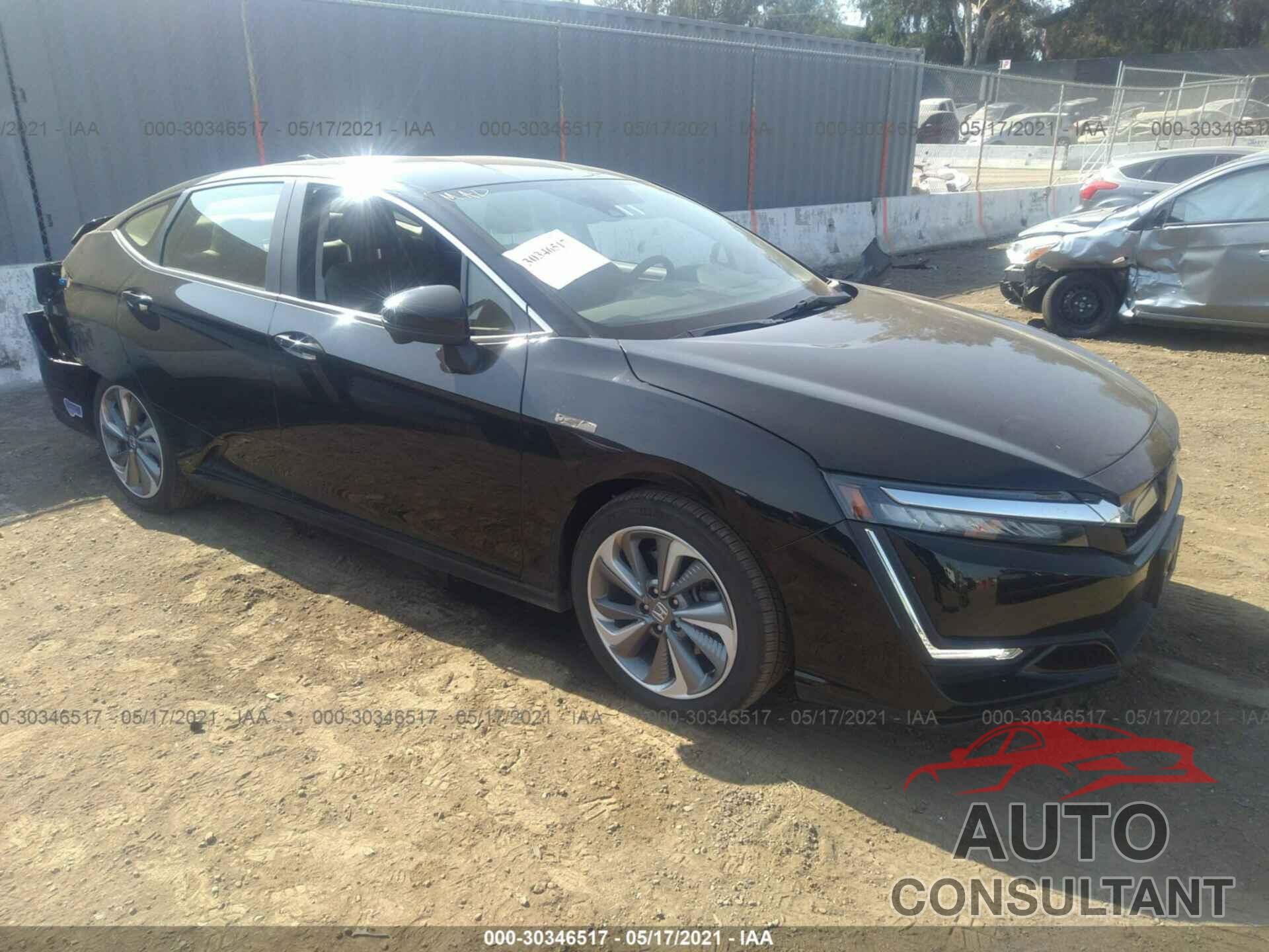 HONDA CLARITY PLUG-IN HYBRID 2018 - JHMZC5F12JC020504