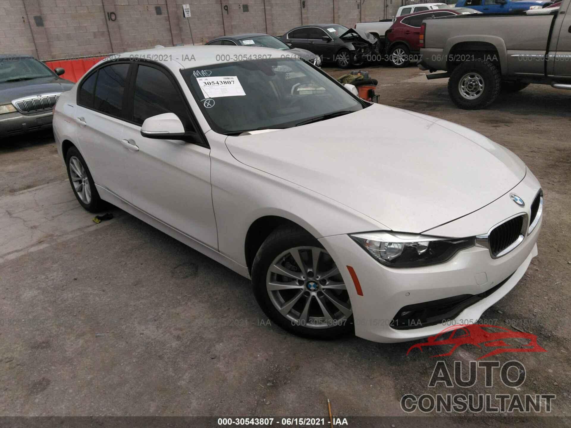 BMW 3 SERIES 2016 - WBA8A9C59GK618232
