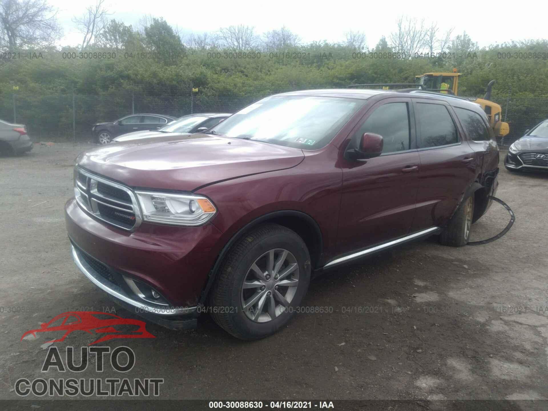 DODGE DURANGO 2017 - 1C4RDJAG5HC681196